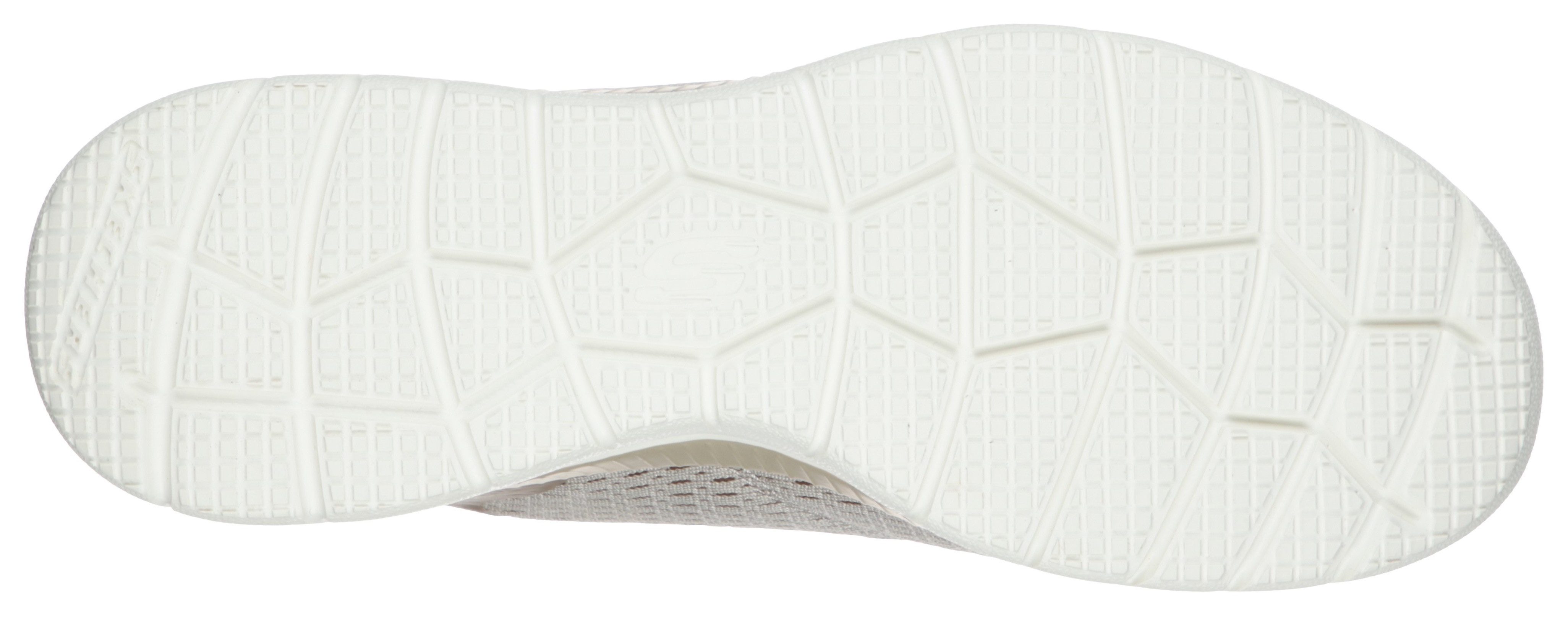 Skechers Sneakers BOUNTIFUL - QUICK PATH Vrijetijdsschoen, lage schoen, veterschoen met gewatteerde binnenzool