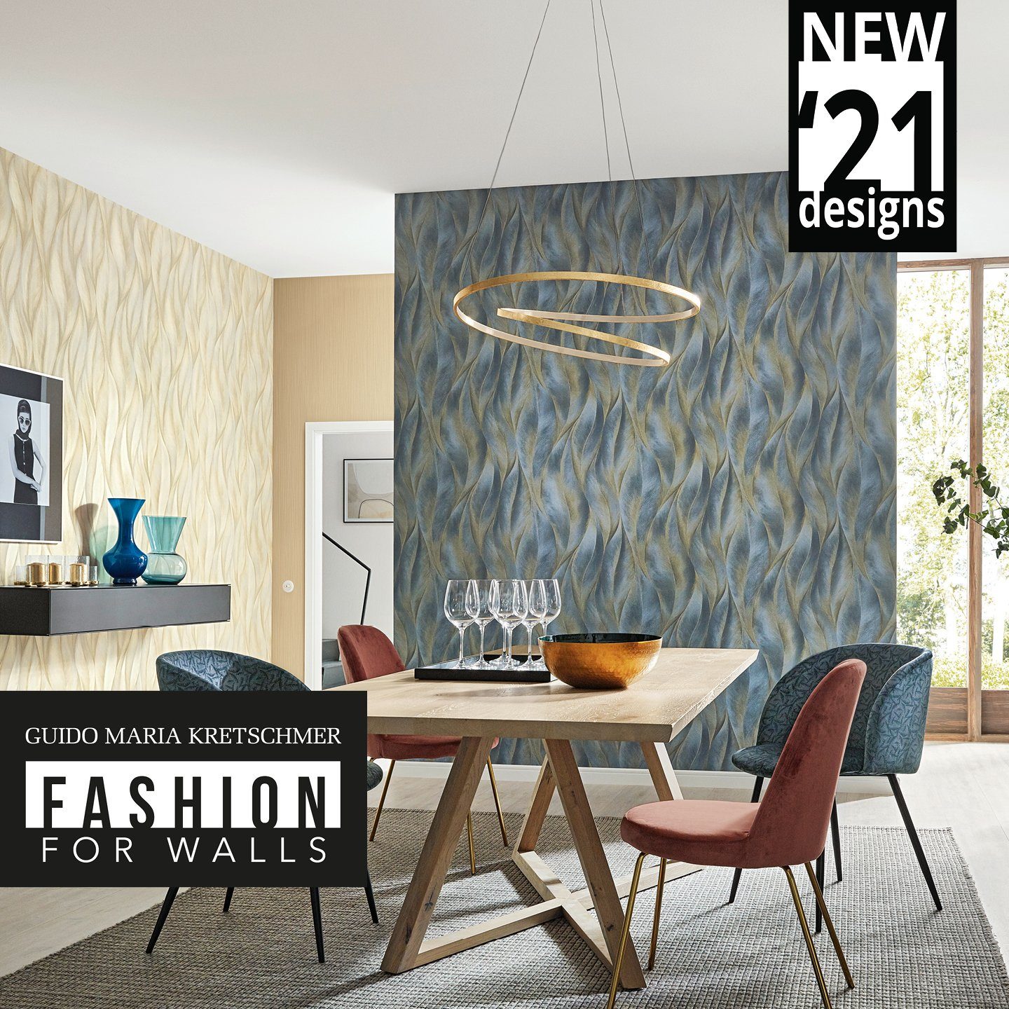 Fashion for walls Vliesbehang Guido Maria Kretschmer - Fashion for Walls