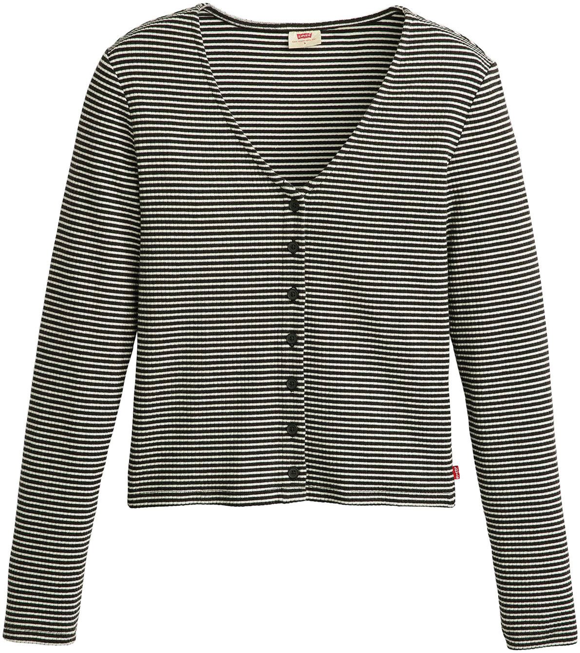 Levi's® Vest met knoopsluiting en in structuur-look