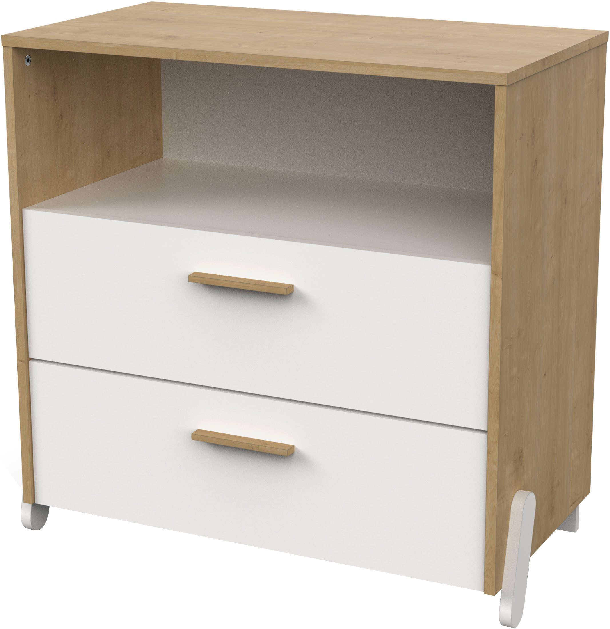Demeyere GROUP Nachtkastje MEUBLES Naili Commode 2 lades/ 1 niche