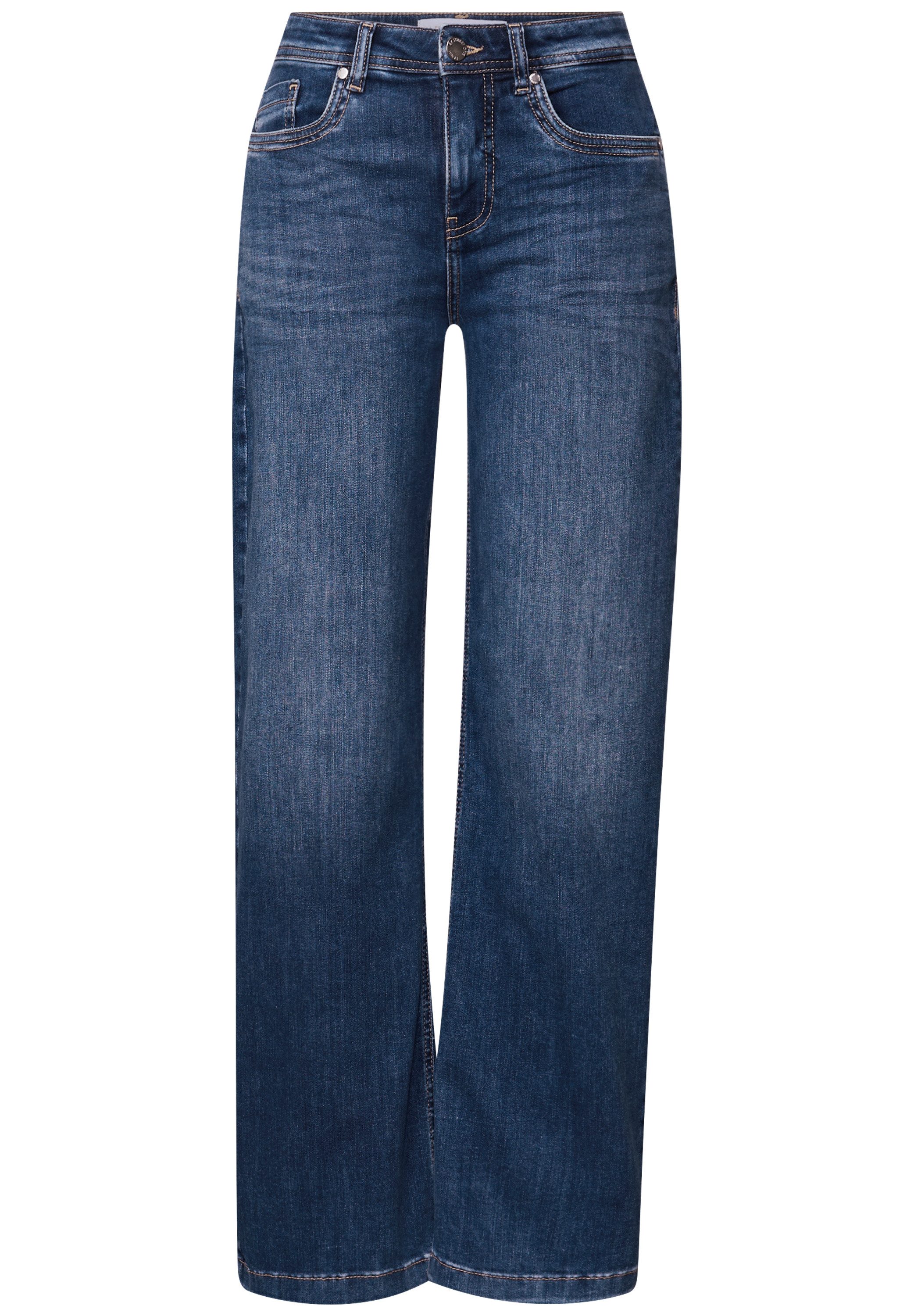 STREET ONE Wijde jeans