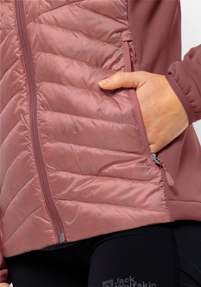 Jack Wolfskin Hybride jas NEBELHORN DOWN HYBRID W