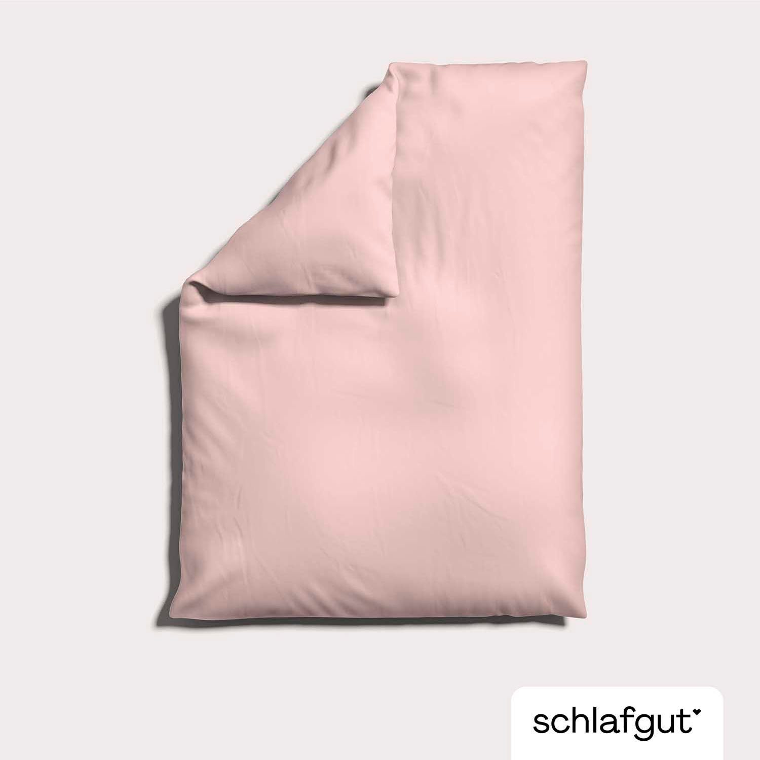 Schlafgut Dekbedovertrek Woven Satin bijzonder dicht geweven, mix & match: bijpassende kussenhoes verkrijgbaar (1 stuk)