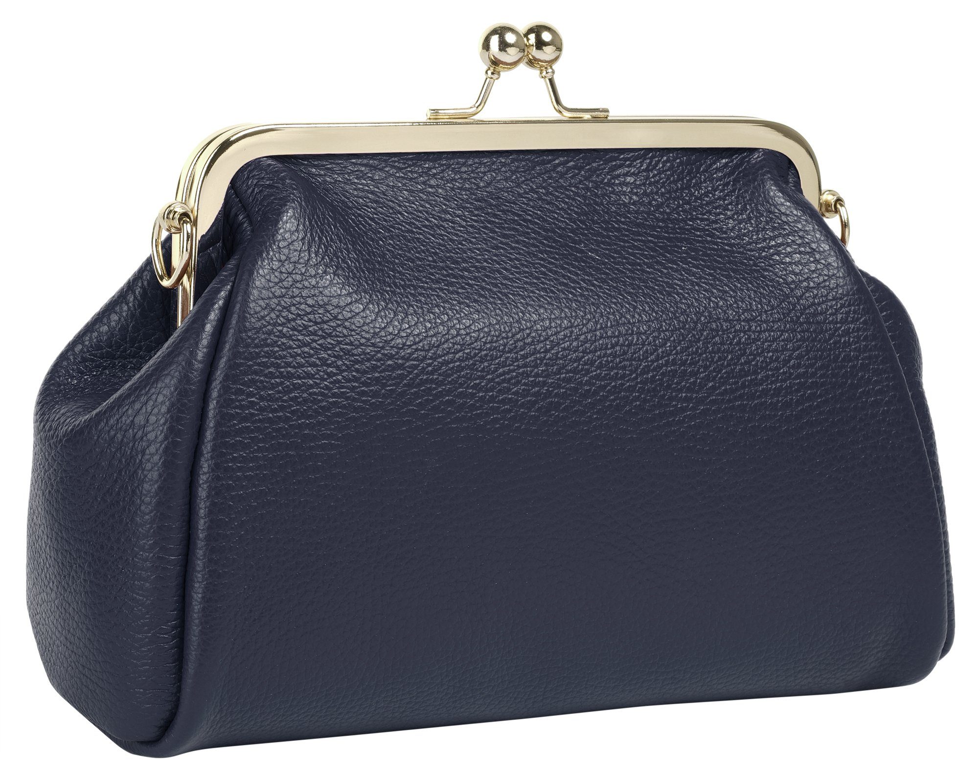 Cluty Avondtasje echt leer, made in italy