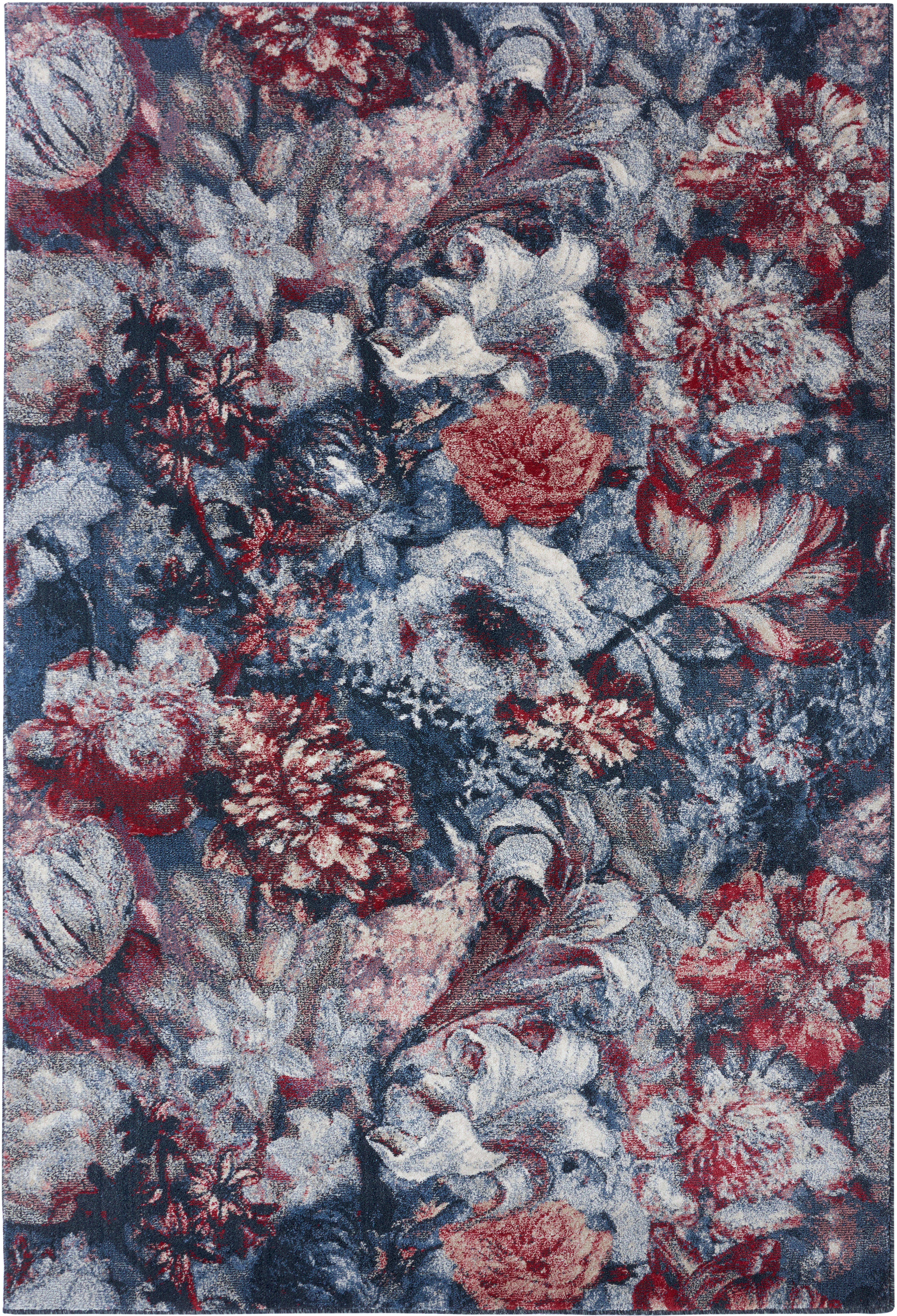 HANSE Home Vloerkleed Flower Symphony Korte pool, gebloemd dessin, bloemen, zacht door microvezel