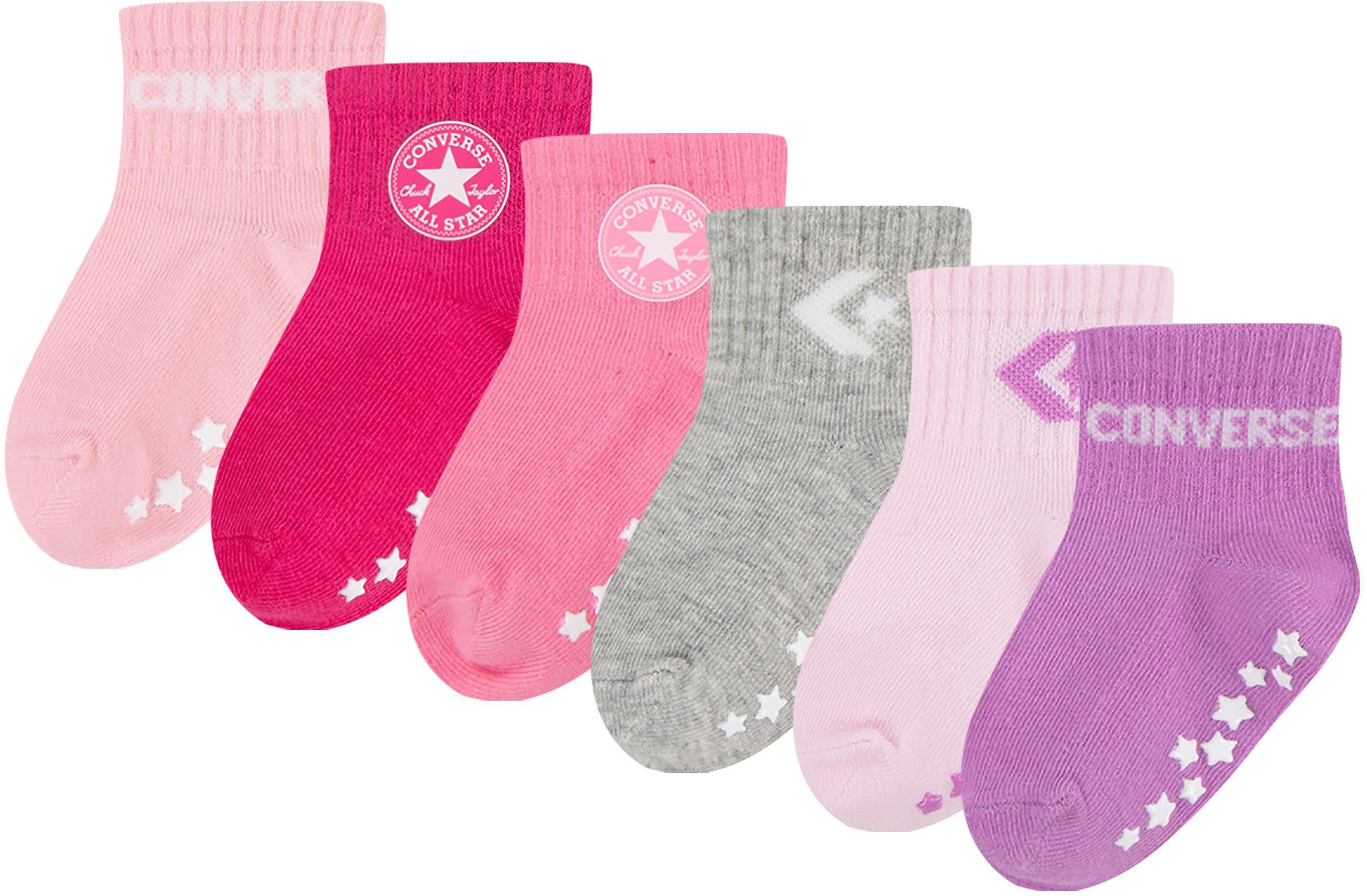 Converse ABS-sokken CHN CORE 6PK GRIP INF TOD SCKS (6 paar)