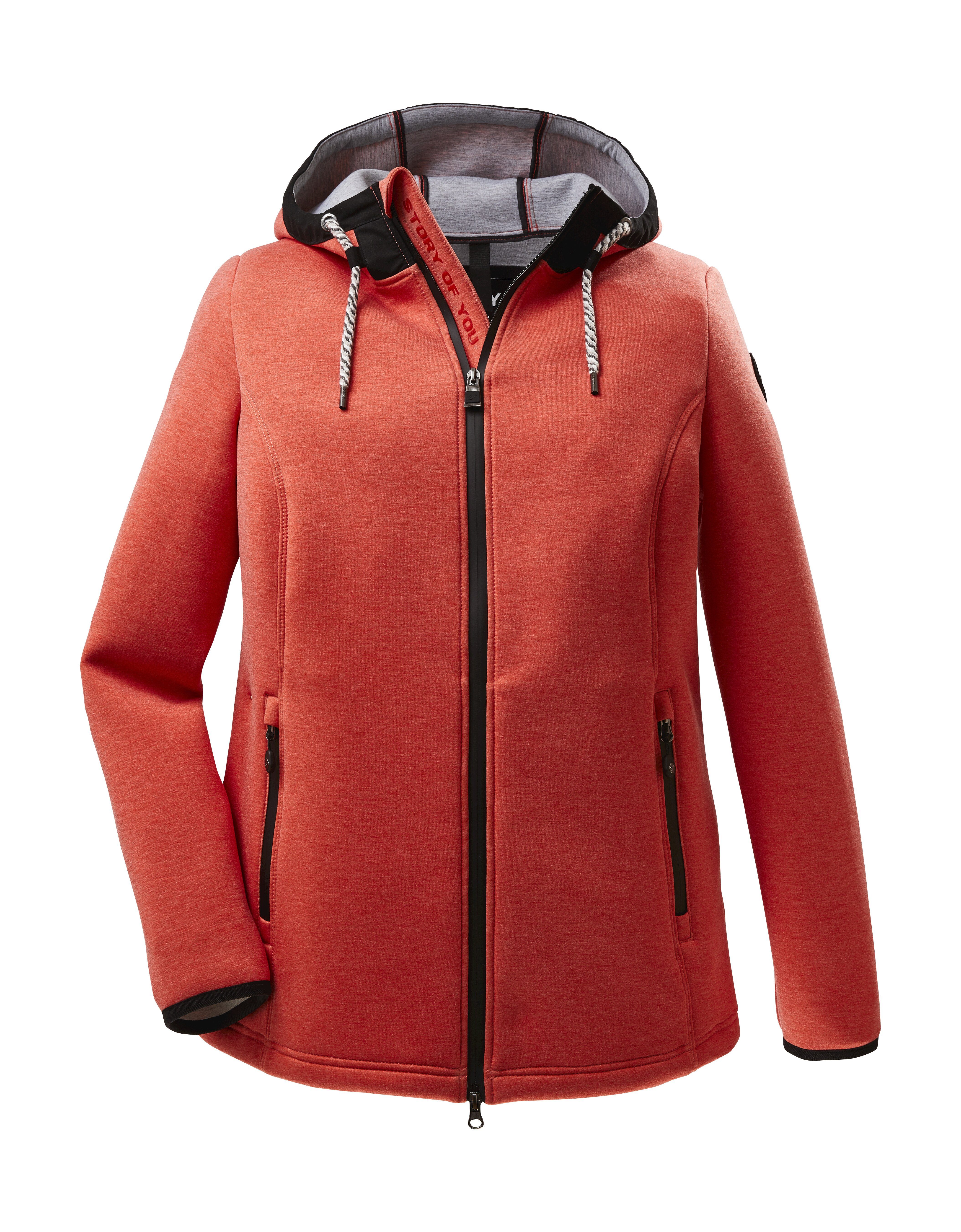 STOY Functioneel jack STS 1 WMN JCKT Elastische scuba-jack met verstelbare capuchon
