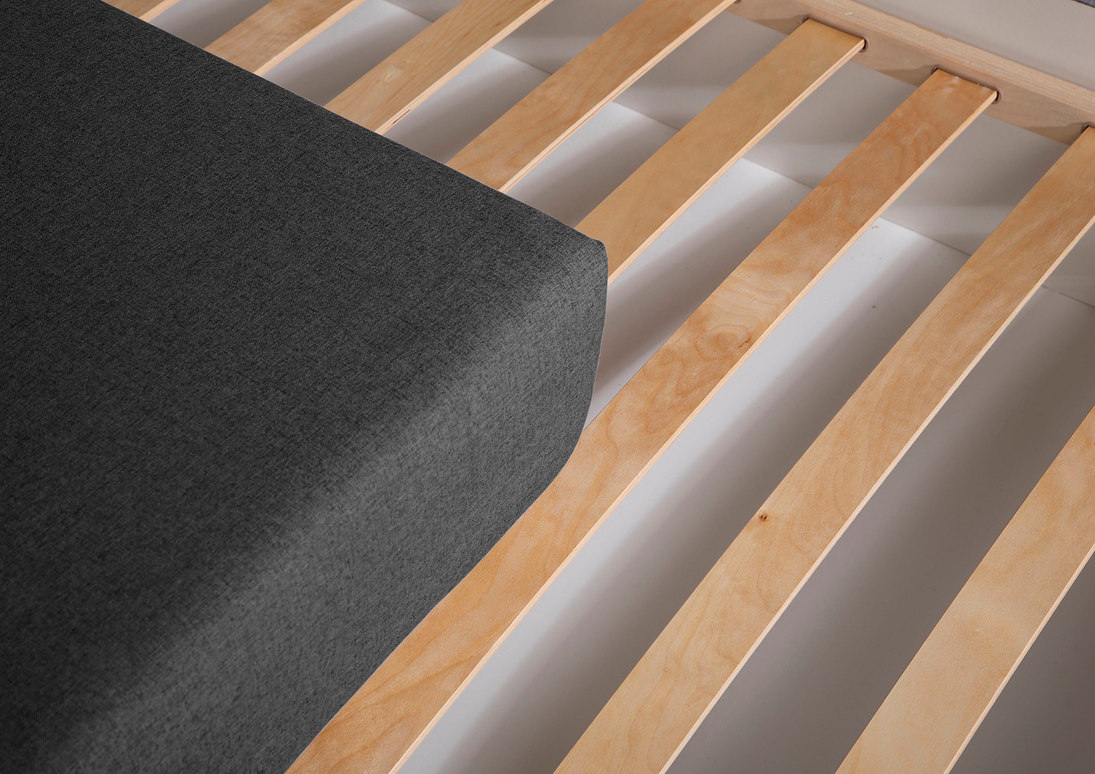 Maintal Bed Mailo met hoofdbord & bedkist, 3 breedten, binnenvering- of bonell-matras