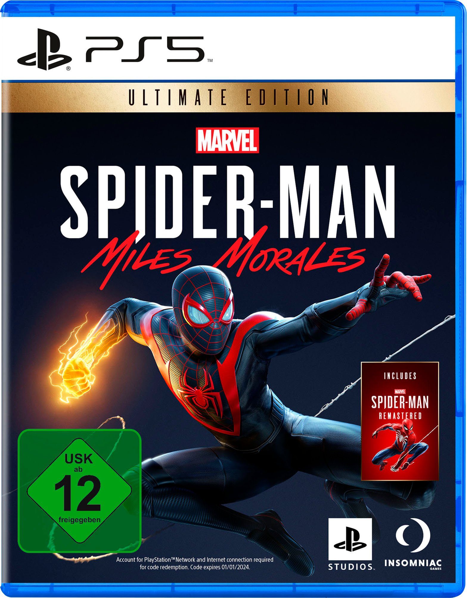 PlayStation 5 Gamesoftware Marvel's Spider-Man: Miles Morales Ultimate Edition