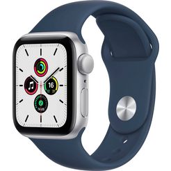 apple smartwatch watch se gps, 40 mm zilver