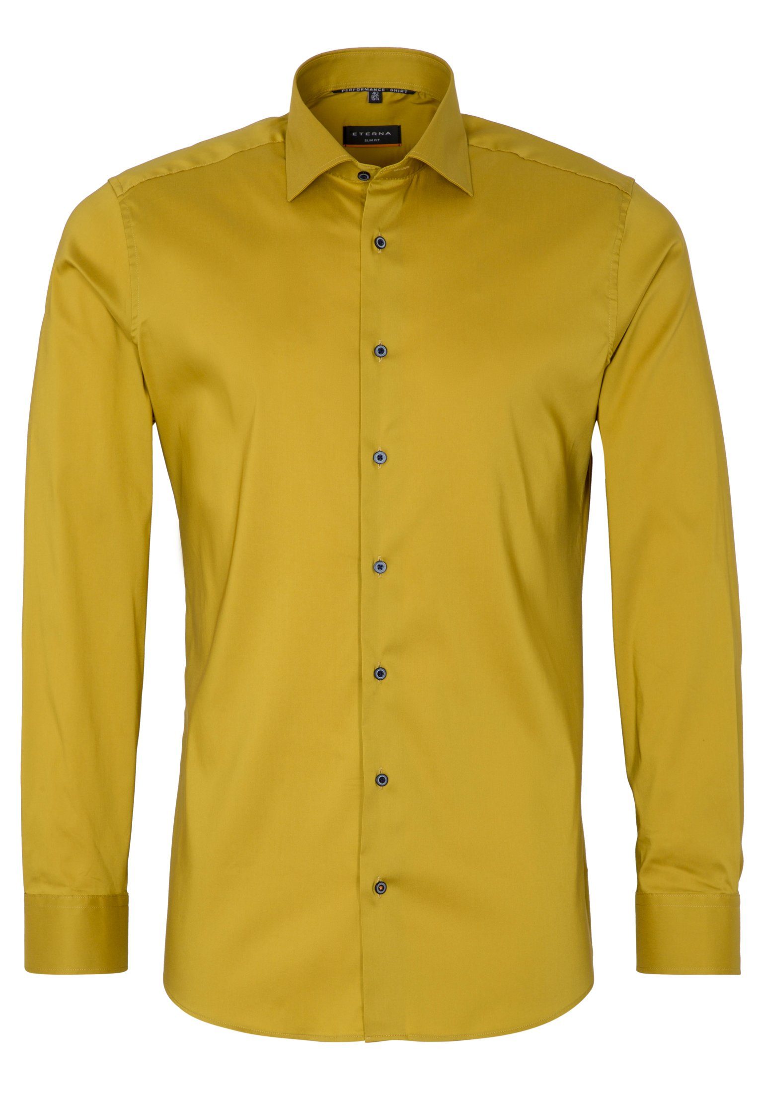 Eterna Overhemd met lange mouwen Slim fit EASY IRON (gemakkelijk te strijken)