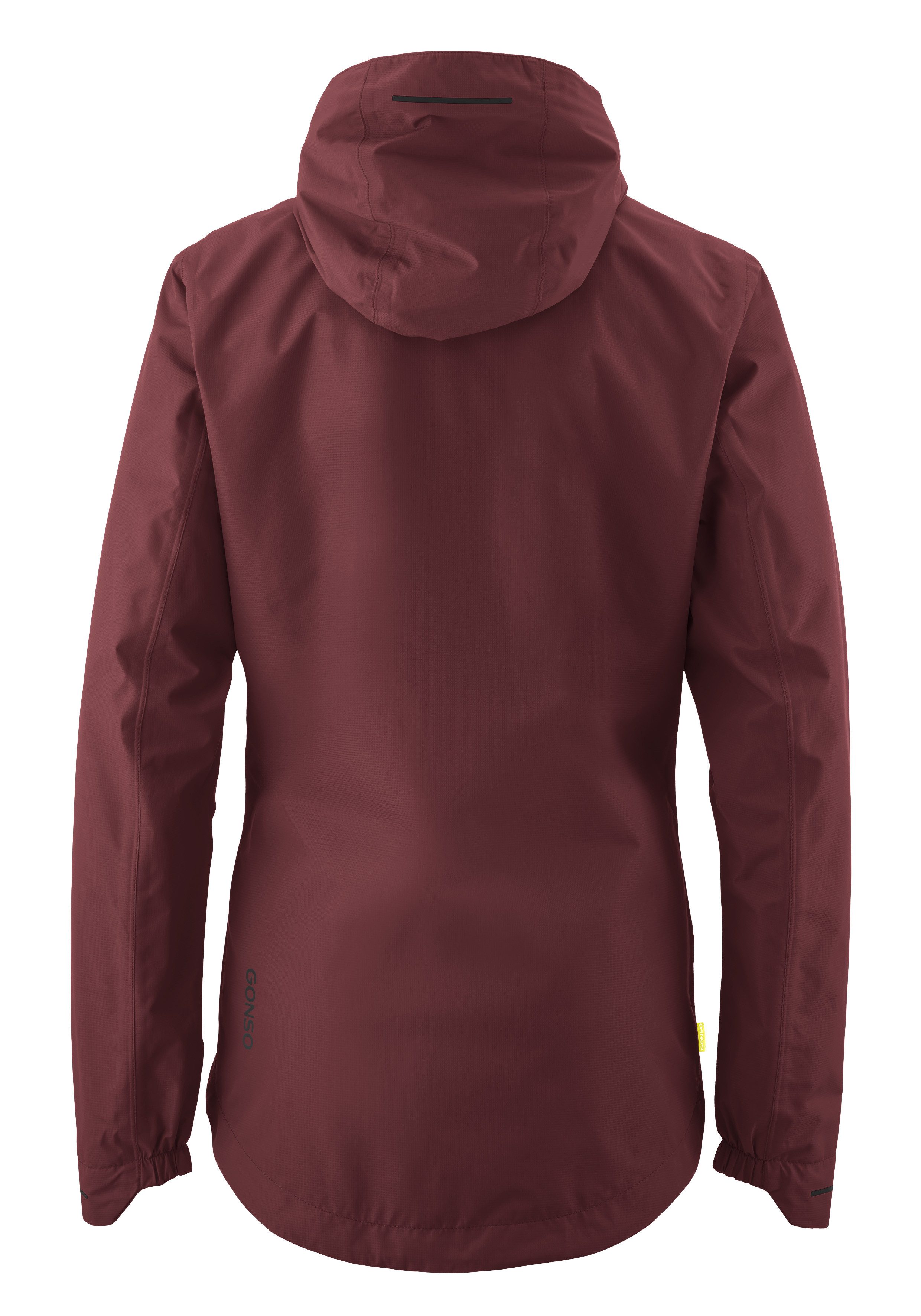 Gonso Fietsjack SAVE JACKET ESSENTIAL W Dames regenjack wind- en waterdicht, fietsjack met capuchon