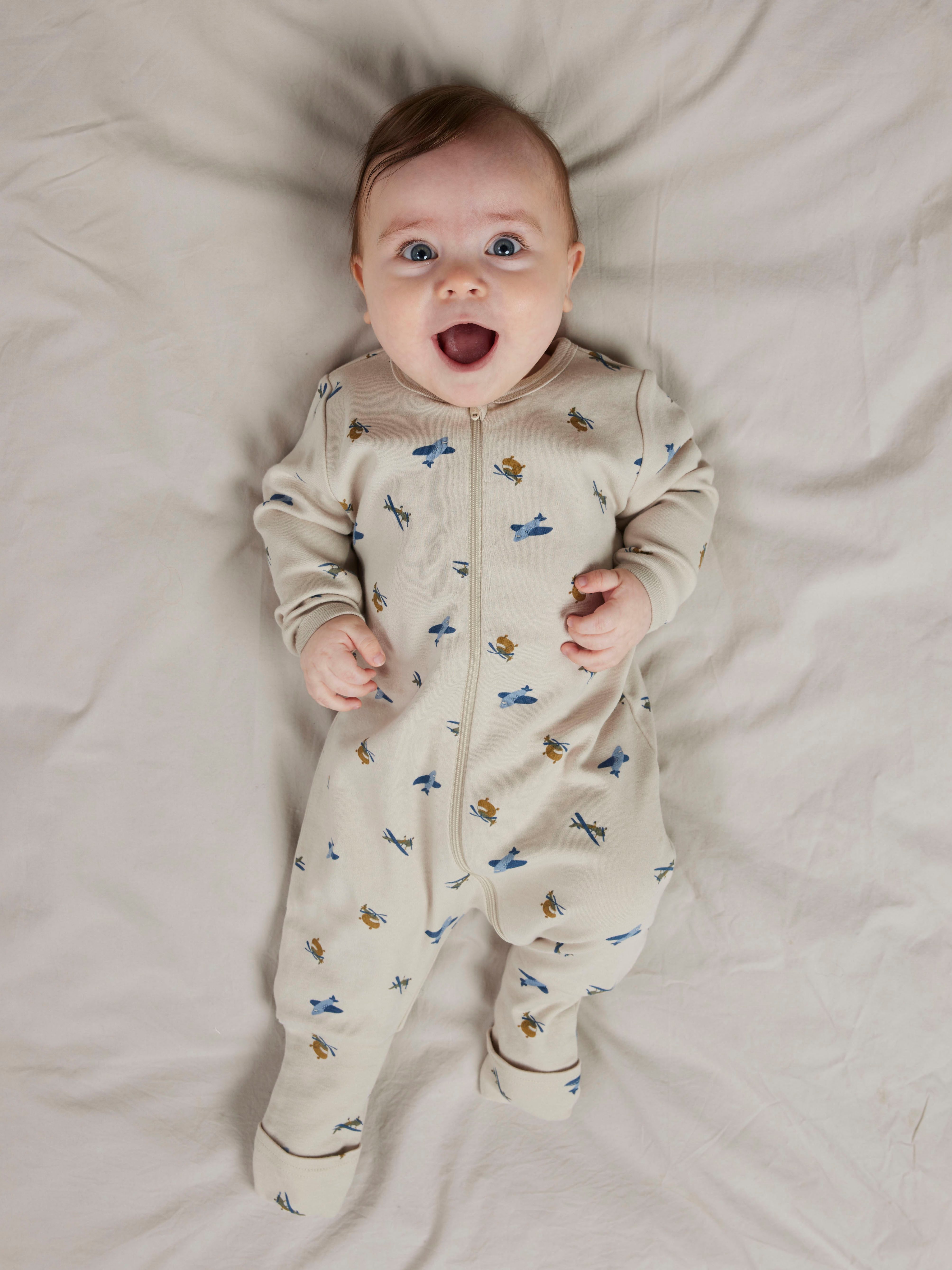 Name It Pyjama NBMNIGHTSUIT 2P ZIP FF AIRPLANE NOOS (set, 2-delig)