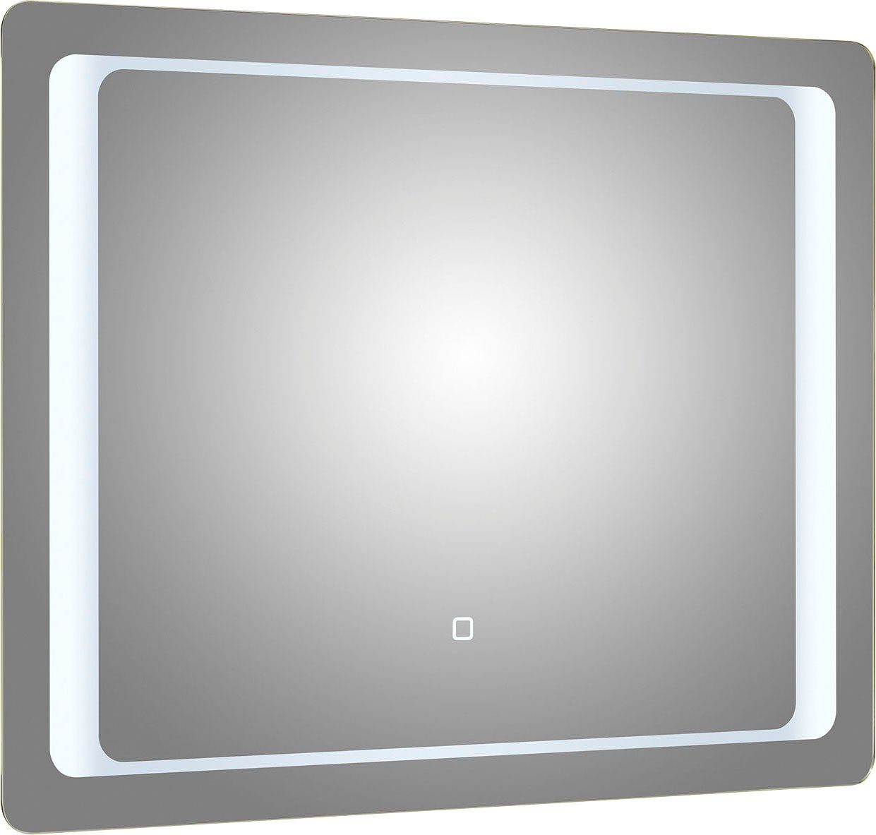 Saphir Badspiegel Quickset spiegel incl. LED-verlichting en aanraaksensor, 90 cm breed
