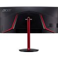 acer curved-gaming-monitor xz342cu, 86,4 cm - 34 ", uwqhd zwart