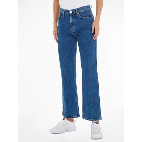 TOMMY JEANS Loose fit jeans BETSY MR LS CG4139 met merklabel op de tailleband