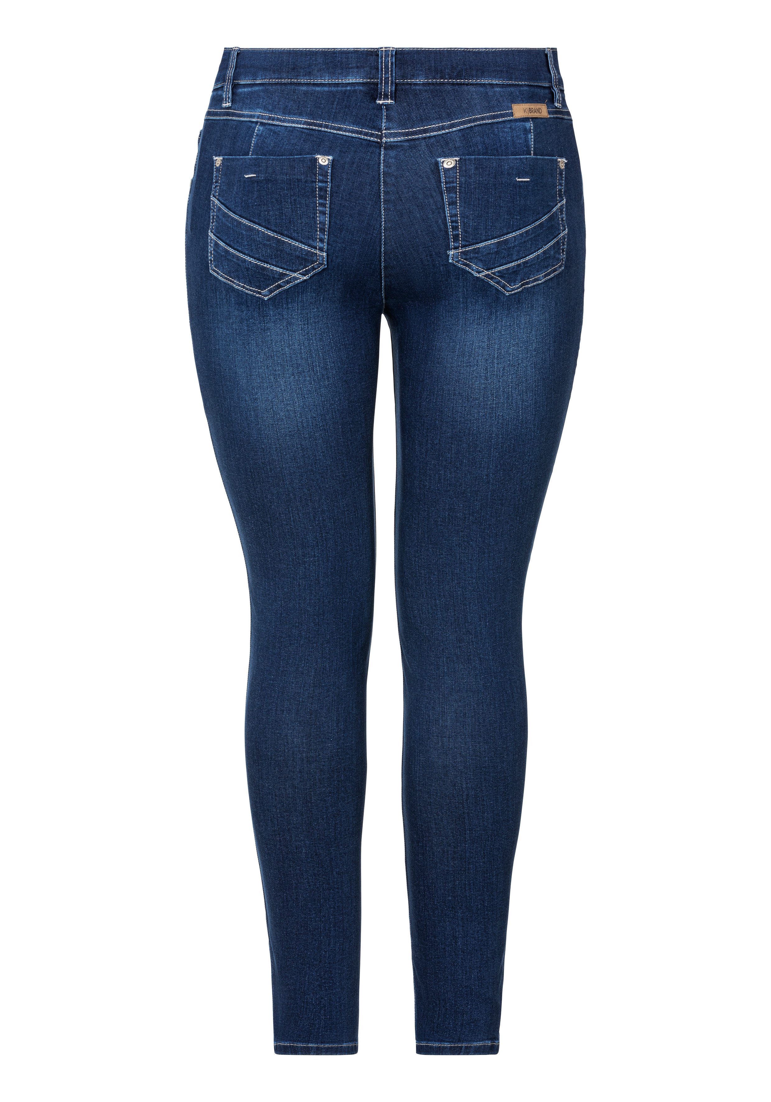 KjBRAND 5-pocket jeans Broek Fanni Skinny , ideaal voor slanke benen