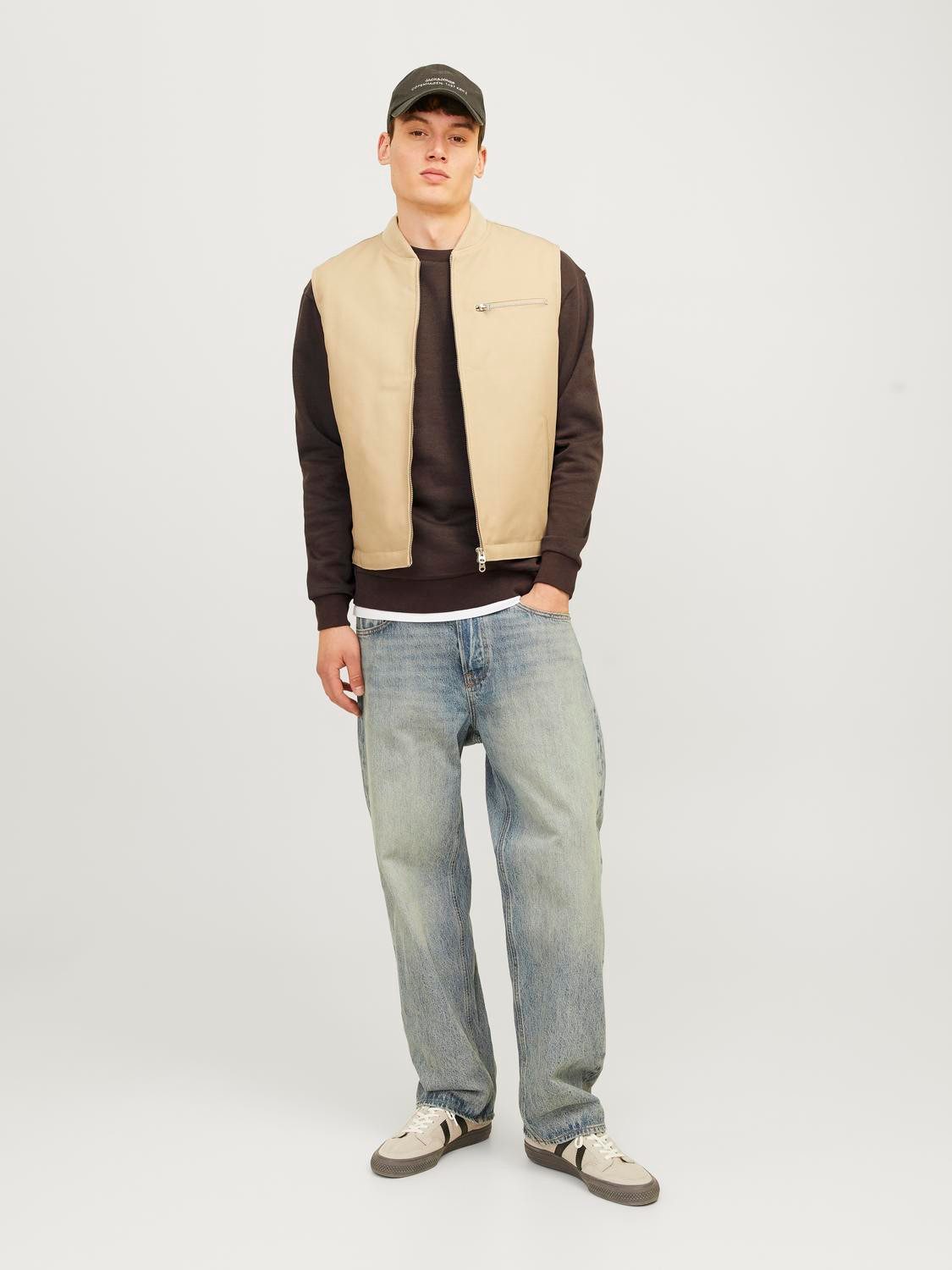 Jack & Jones Sweatshirt JJEBRADLEY SWEAT CREW NOOS