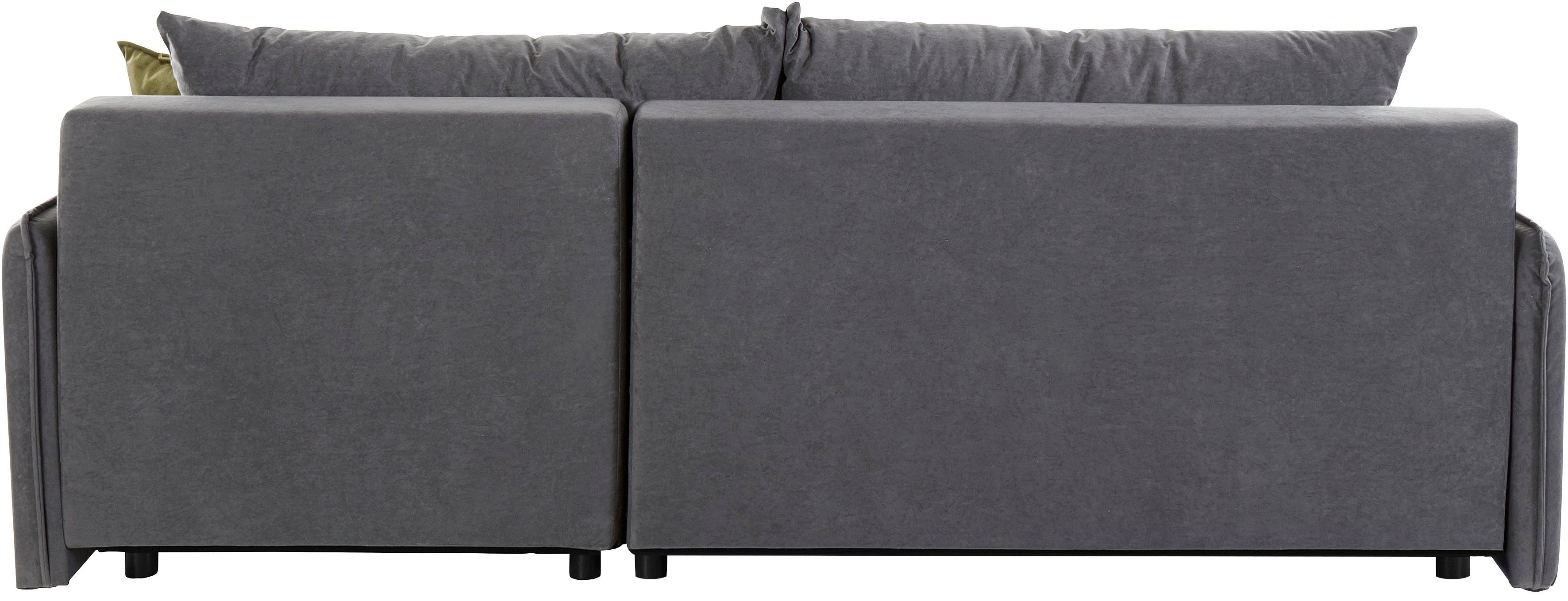 COLLECTION AB Hoekbank Sunny L-vorm met slaapfunctie en bedkist