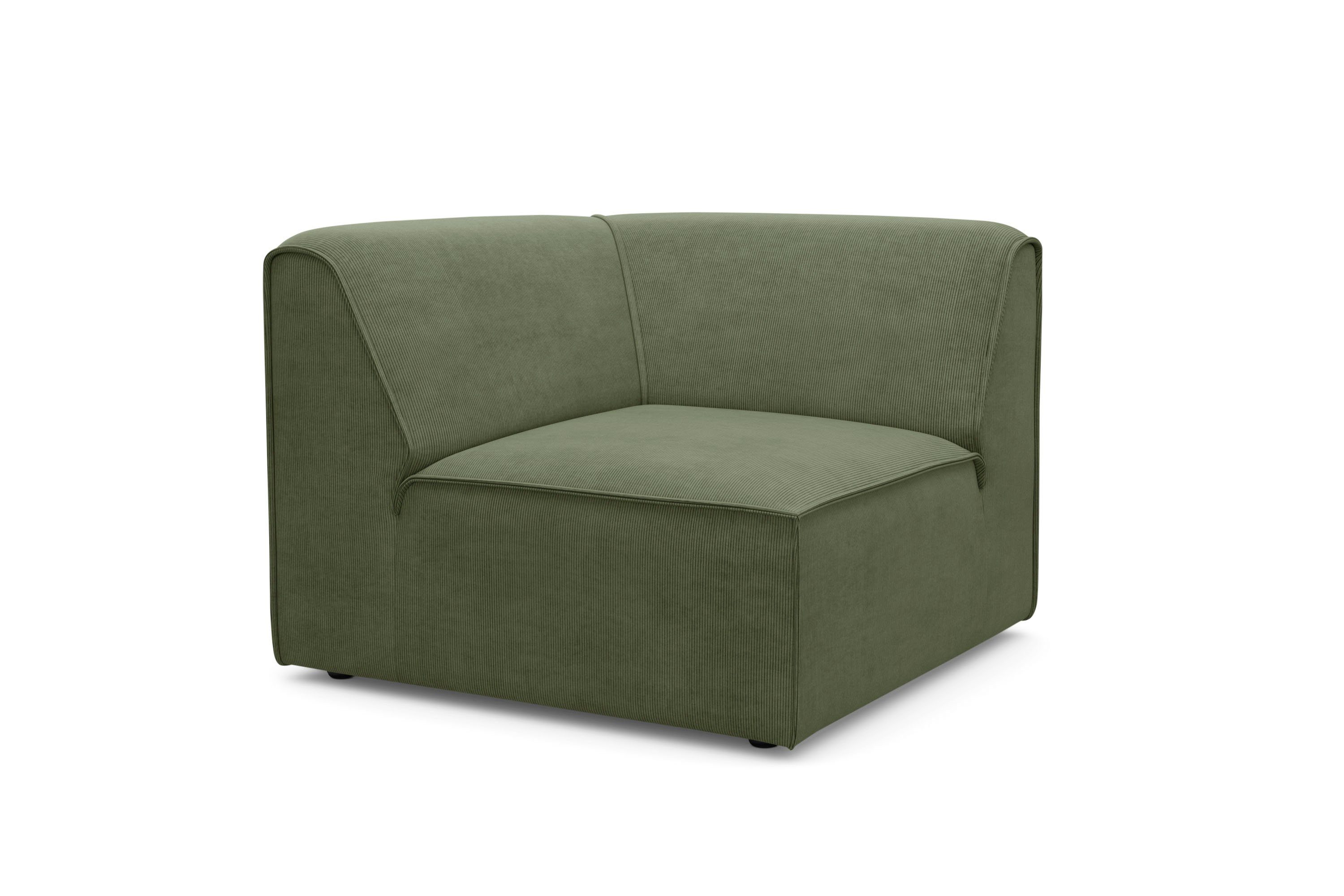 RAUM.ID Bank-hoekelement Merid, sofa-element, afmetingen B/D/H: 97/97/46 cm als module of apart te gebruiken, voor individuele samenstelling