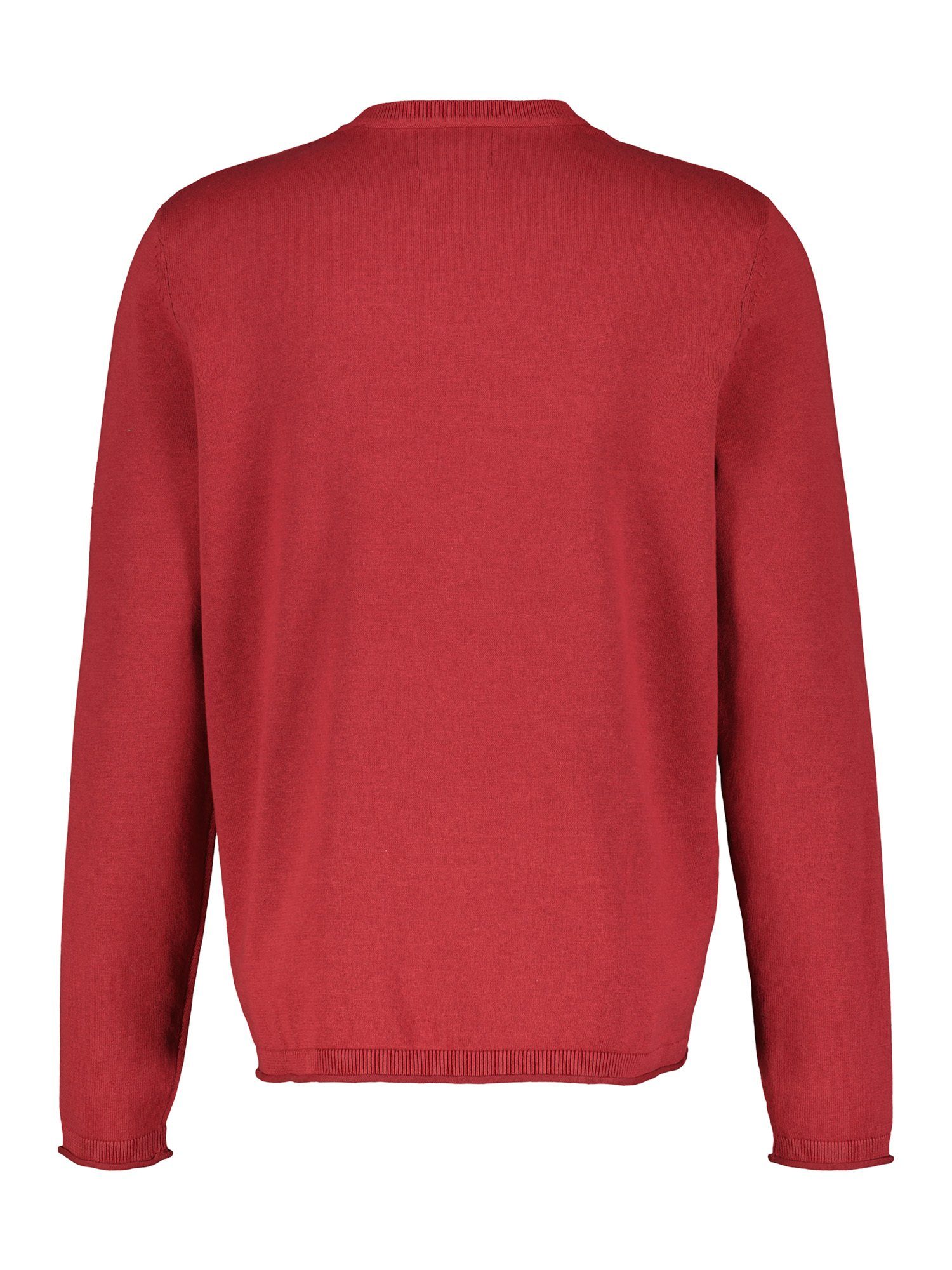 Lerros Gebreide trui LERROS ronde hals pullover, vlakbrei