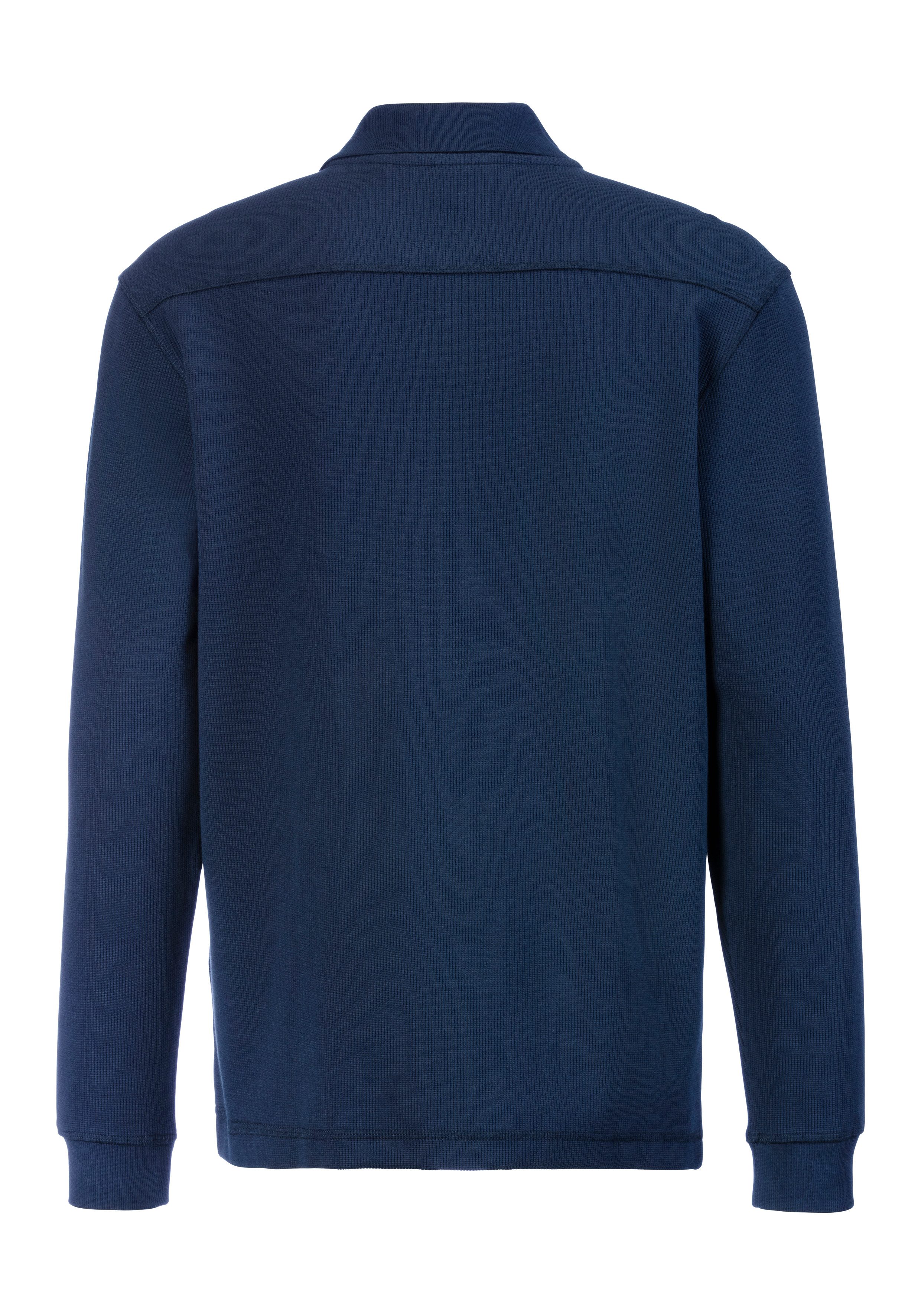 Boss Orange Poloshirt Petempestolong met knoopsluiting