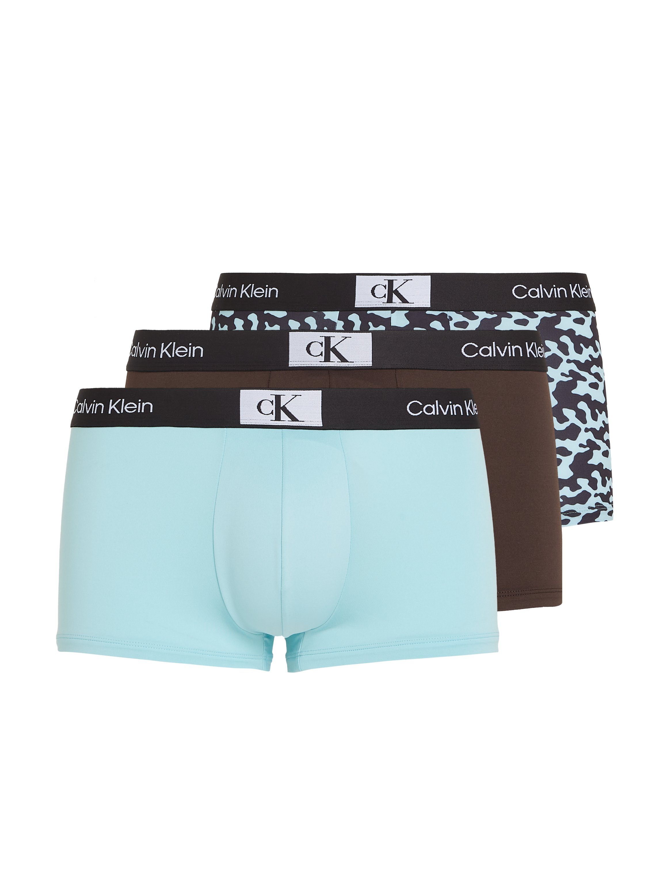Calvin Klein Trunk LOW RISE TRUNK 3PK met elastische logo-band (3 stuks)