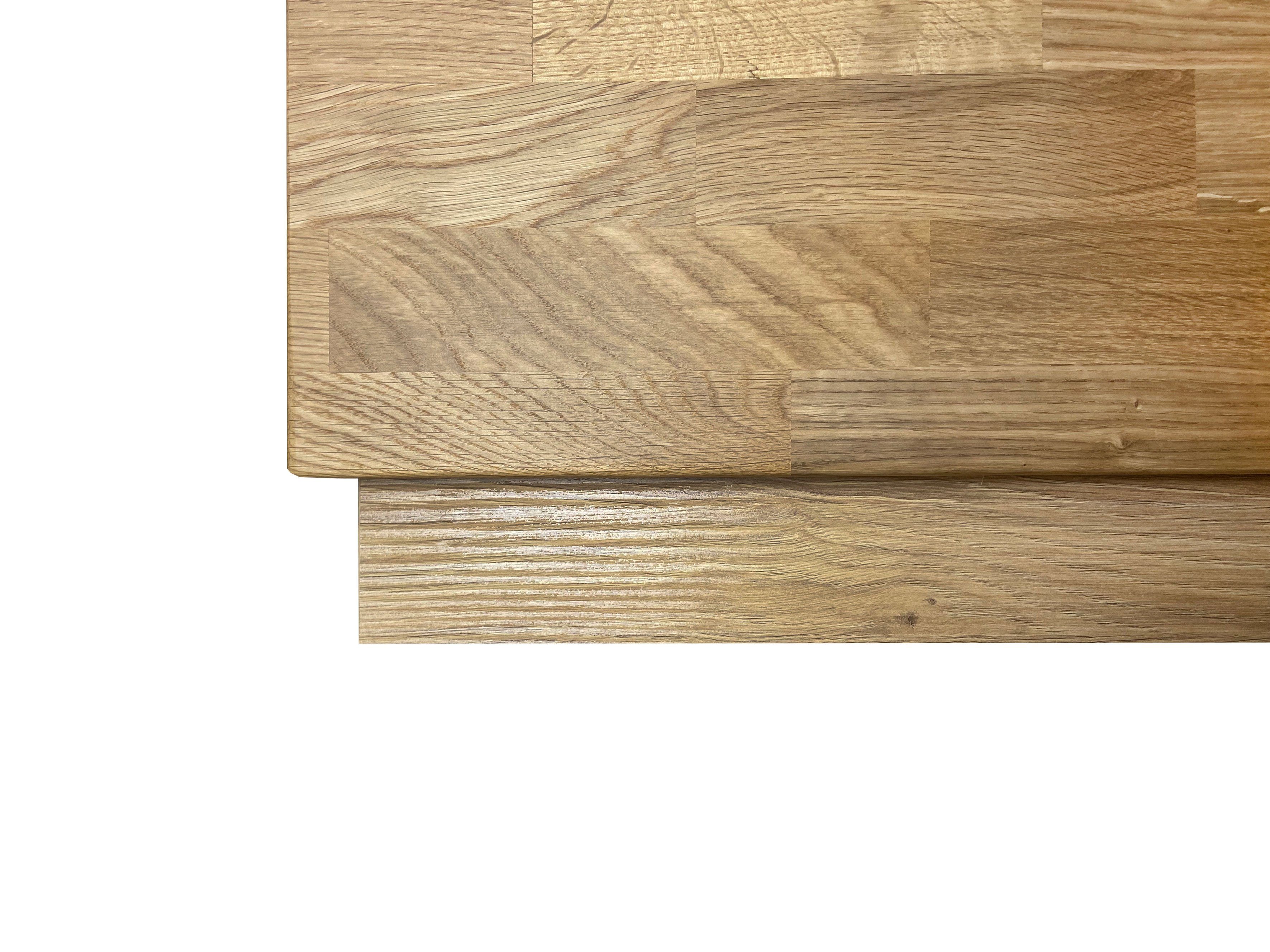 Home affaire Vitrinekast Laima Breedte 140 cm, gedeeltelijk massief, met glasdeuren