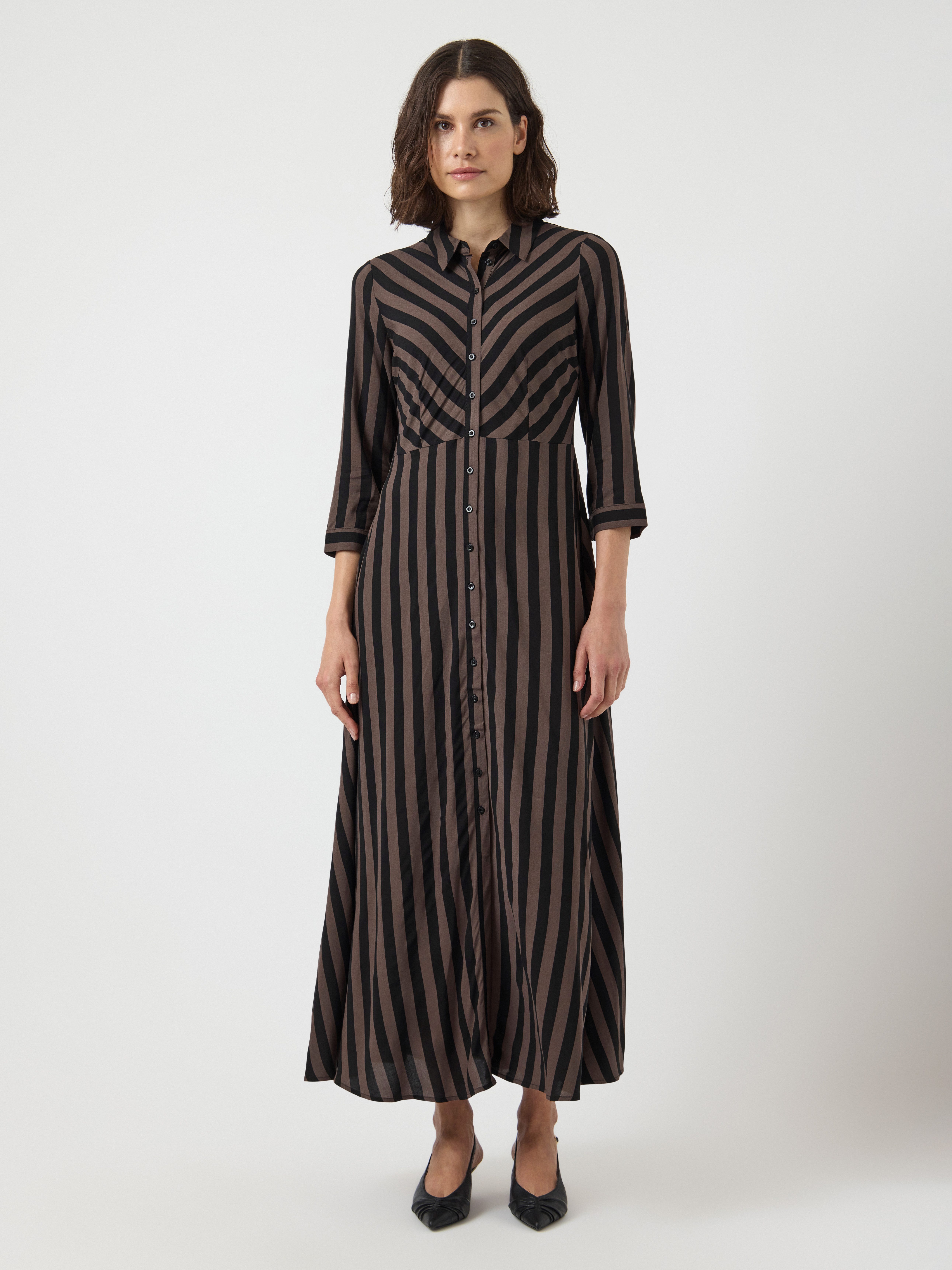 Y.A.S Jurk met overhemdkraag YASSAVANNA LONG SHIRT DRESS