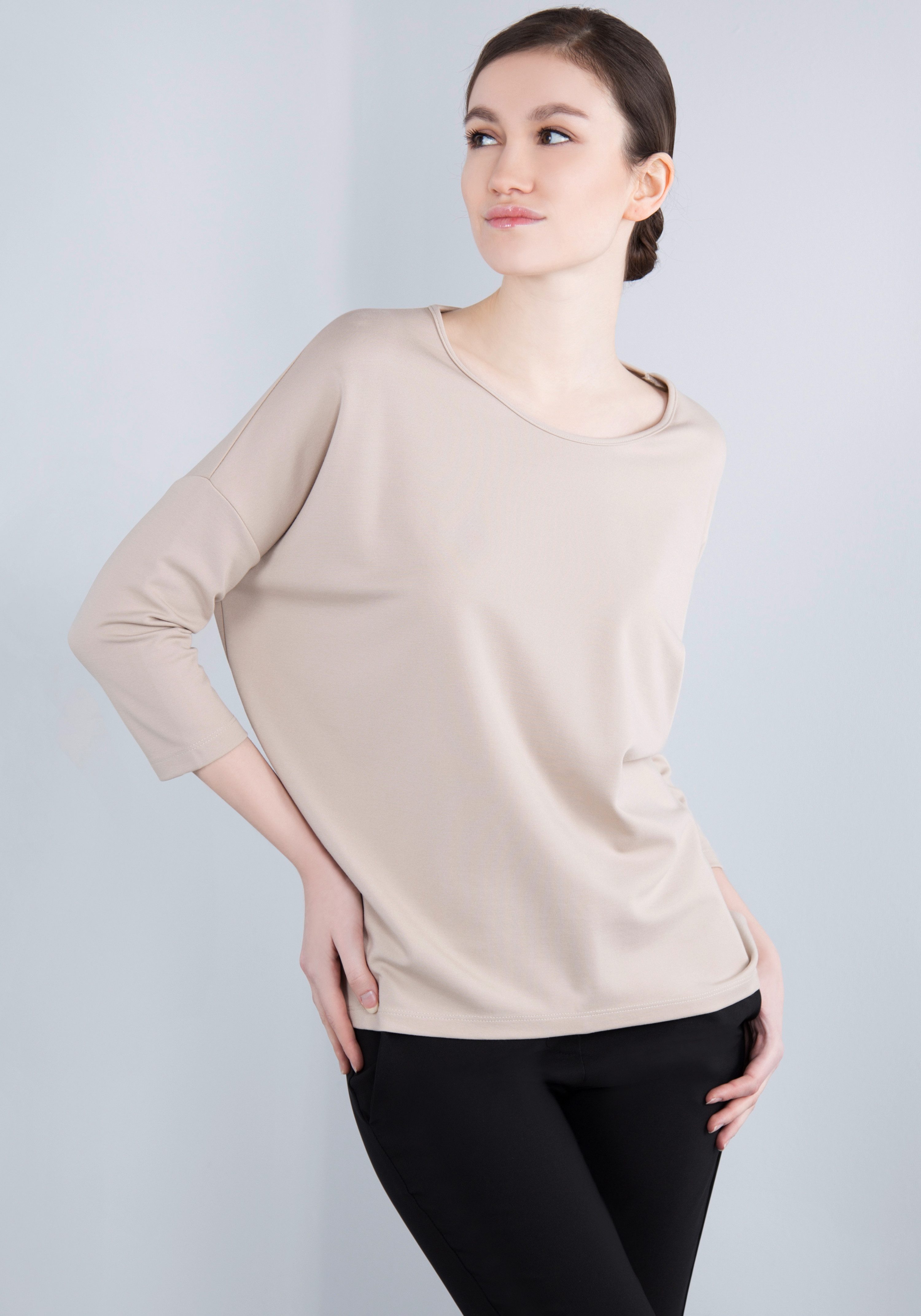 IMPERIAL Shirt met ronde hals