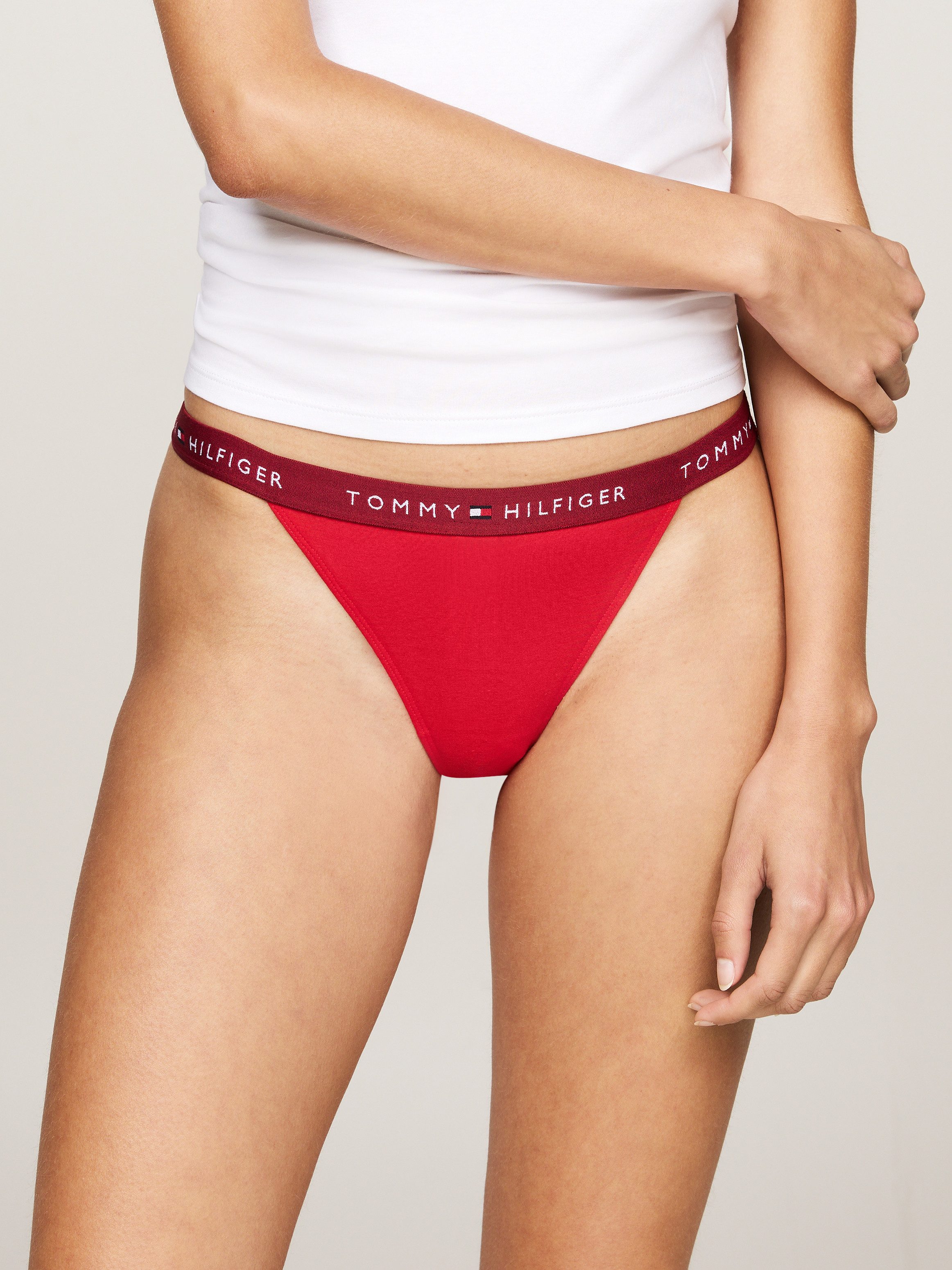 Tommy Hilfiger Underwear Slip met logo-opschrift (3 stuks)