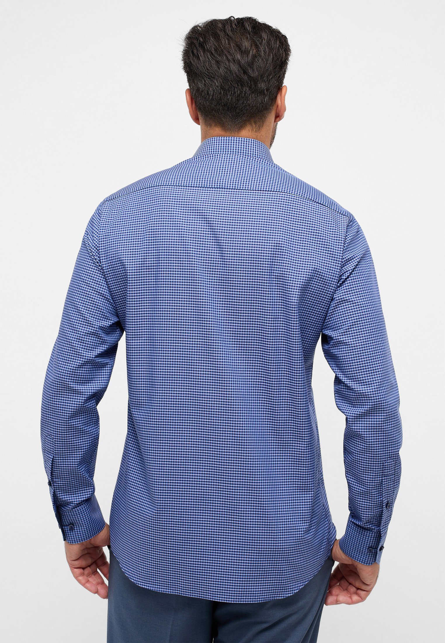 Eterna Overhemd met lange mouwen MODERN FIT NON IRON (strijkvrij)
