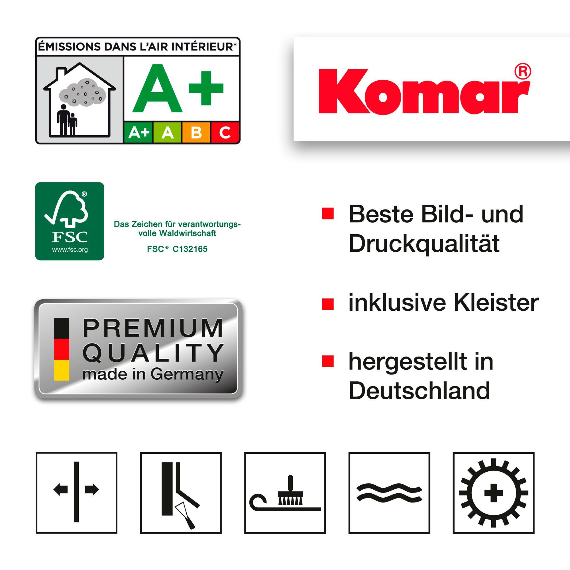 Komar Fotobehang Frozen Iconic - Afmeting 368 x 254 cm (set)
