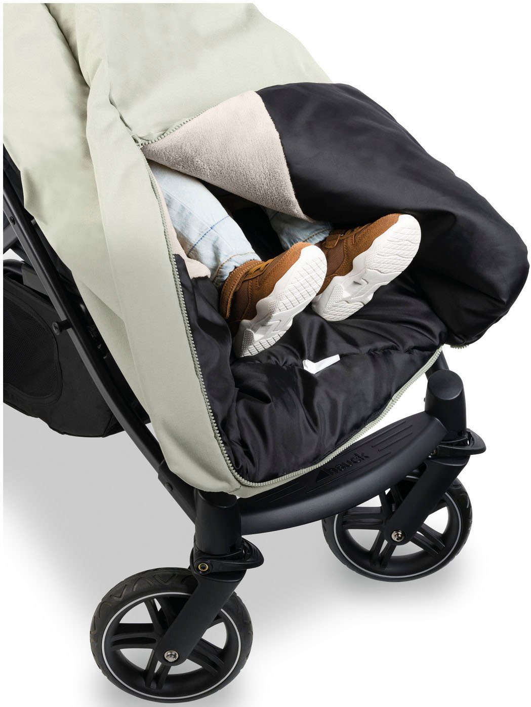 Hauck Voetenzak Kinderwagen voetenzak, Simba olijf