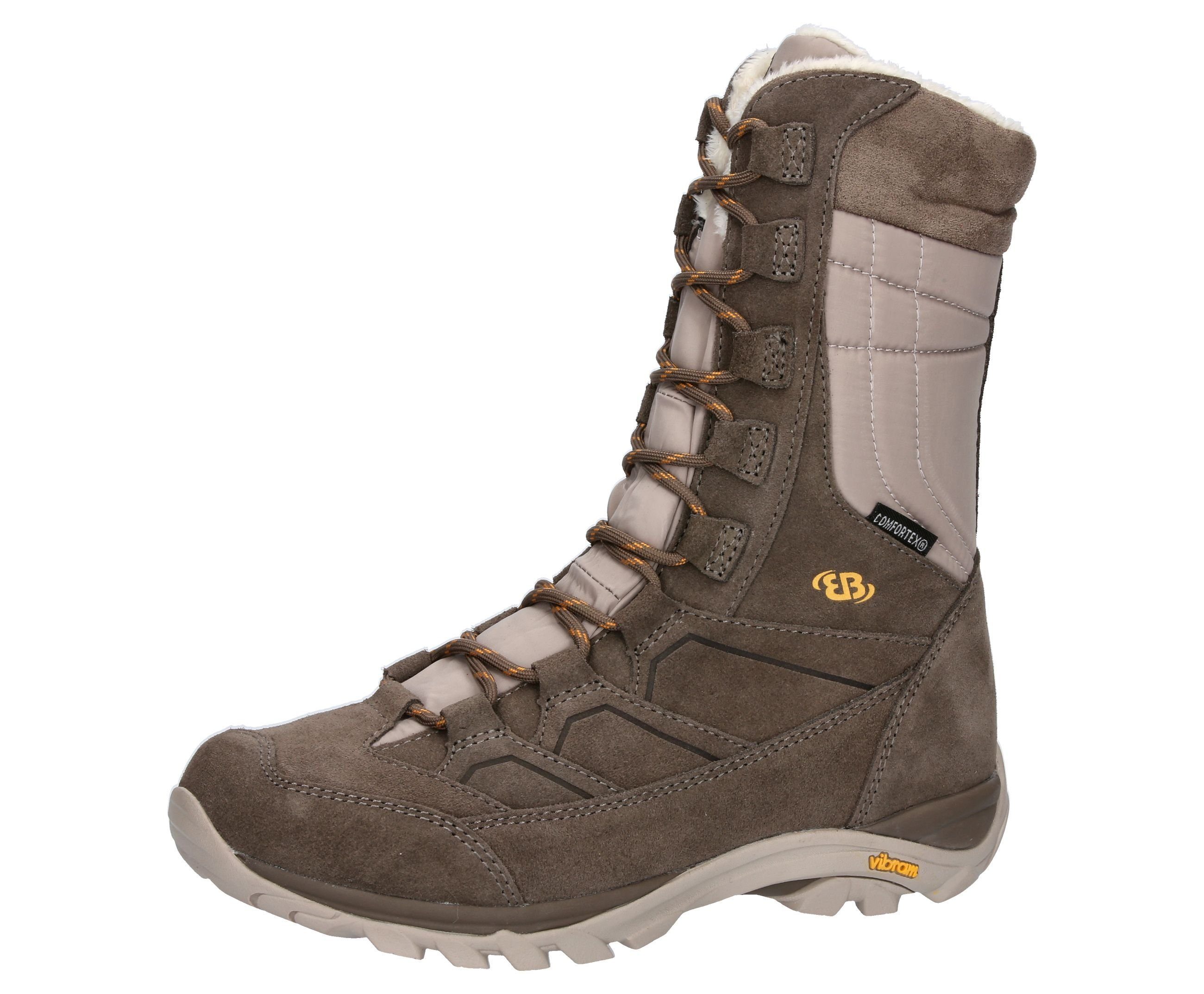 BRÜTTING Winterlaarzen Winterboot Milla dames schoenen maat 38 EU bruin