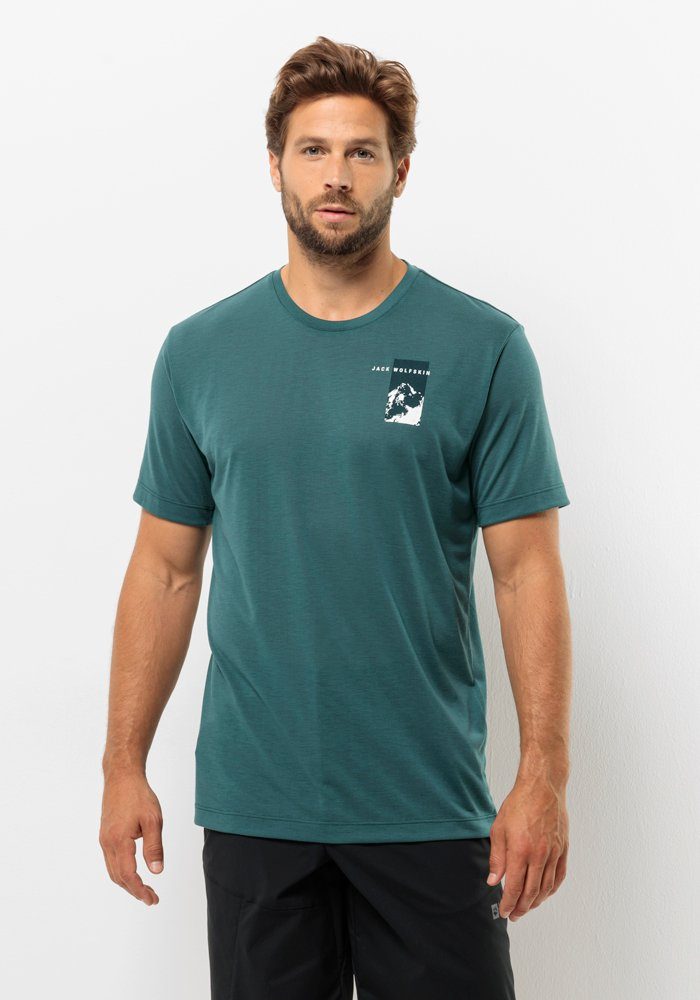 Jack Wolfskin T-shirt VONNAN S S GRAPHIC T M