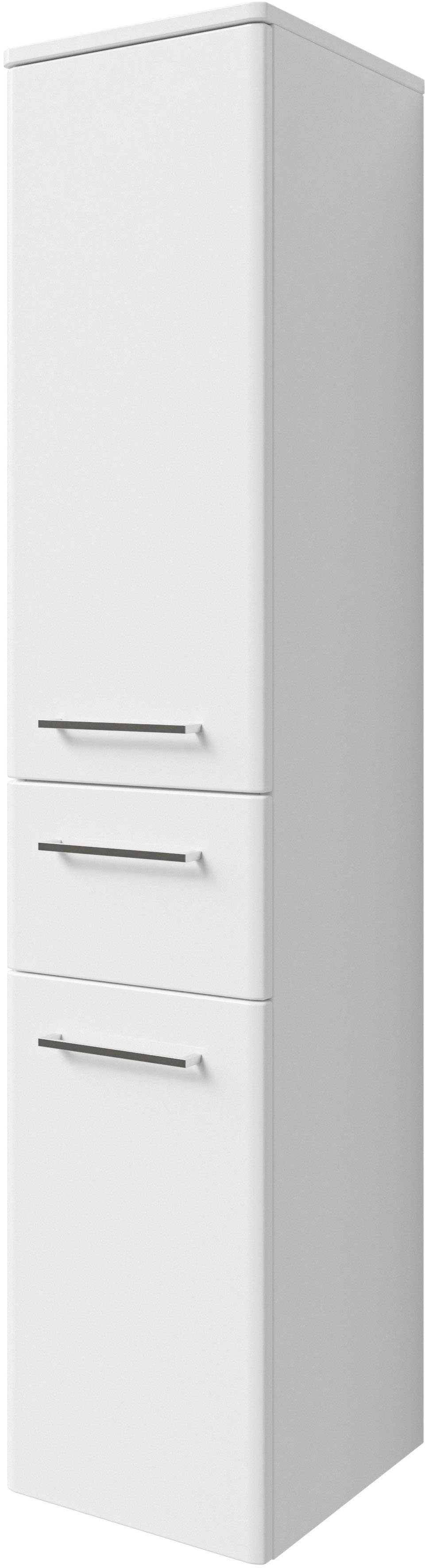 Saphir Badkamerserie Quickset 316 3-delig, keramieken wastafel met led-spiegelkast (4-delig)