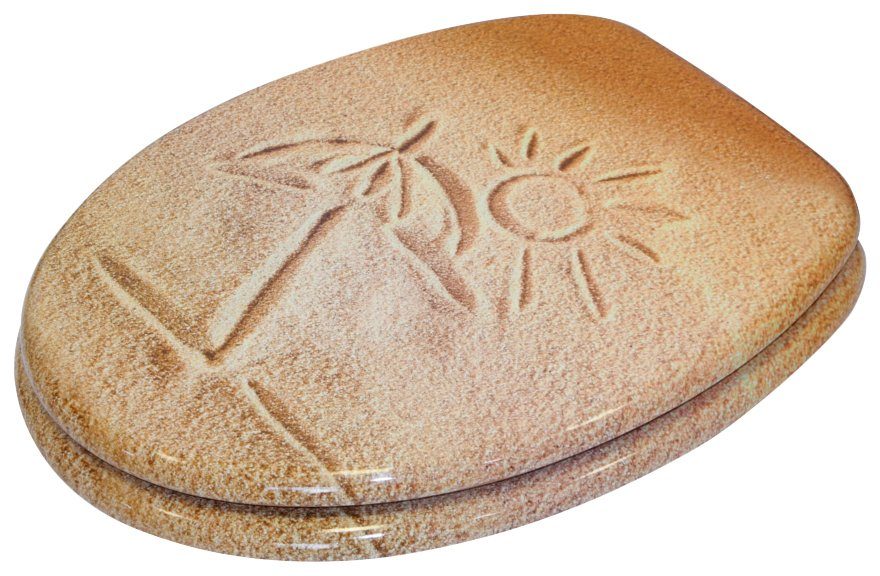 Sanilo Toiletzitting Sunshine met soft-closemechanisme