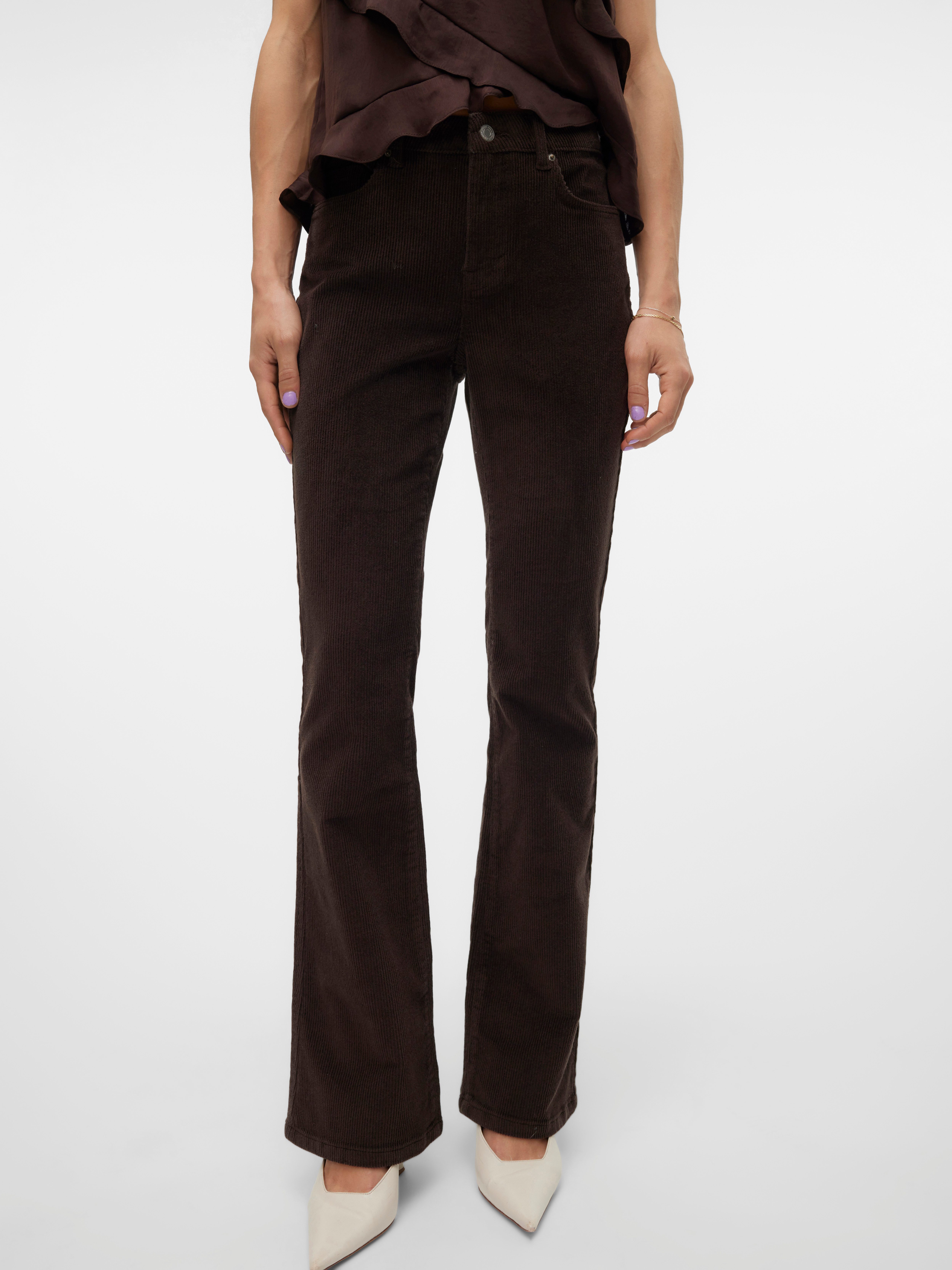 Vero Moda Bootcut jeans VMFLASH MR FLARED CORDUROY PANTS NOOS