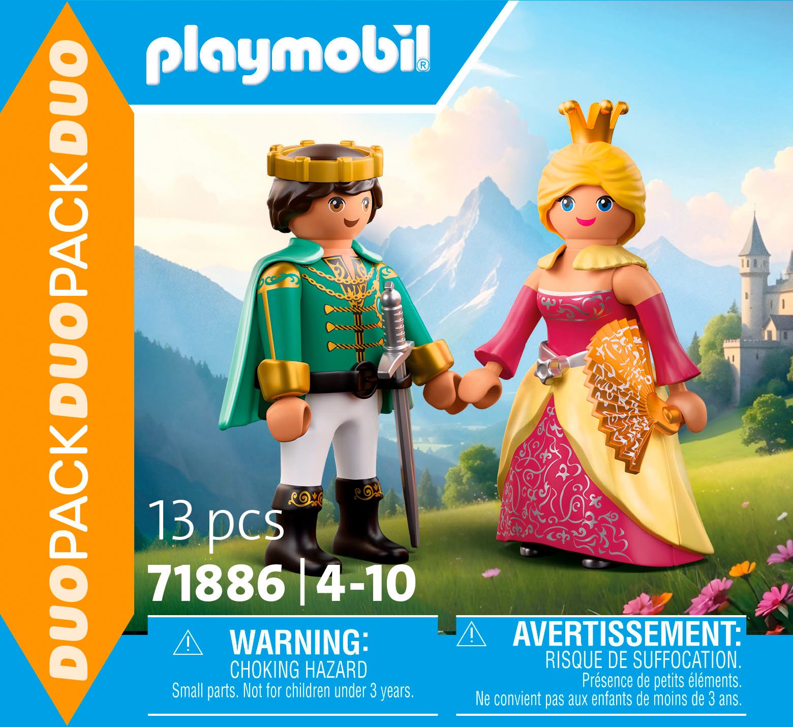 Playmobil® Constructie-speelset Prinz und Prinzessin (71886), Duo Pack (13-delig)