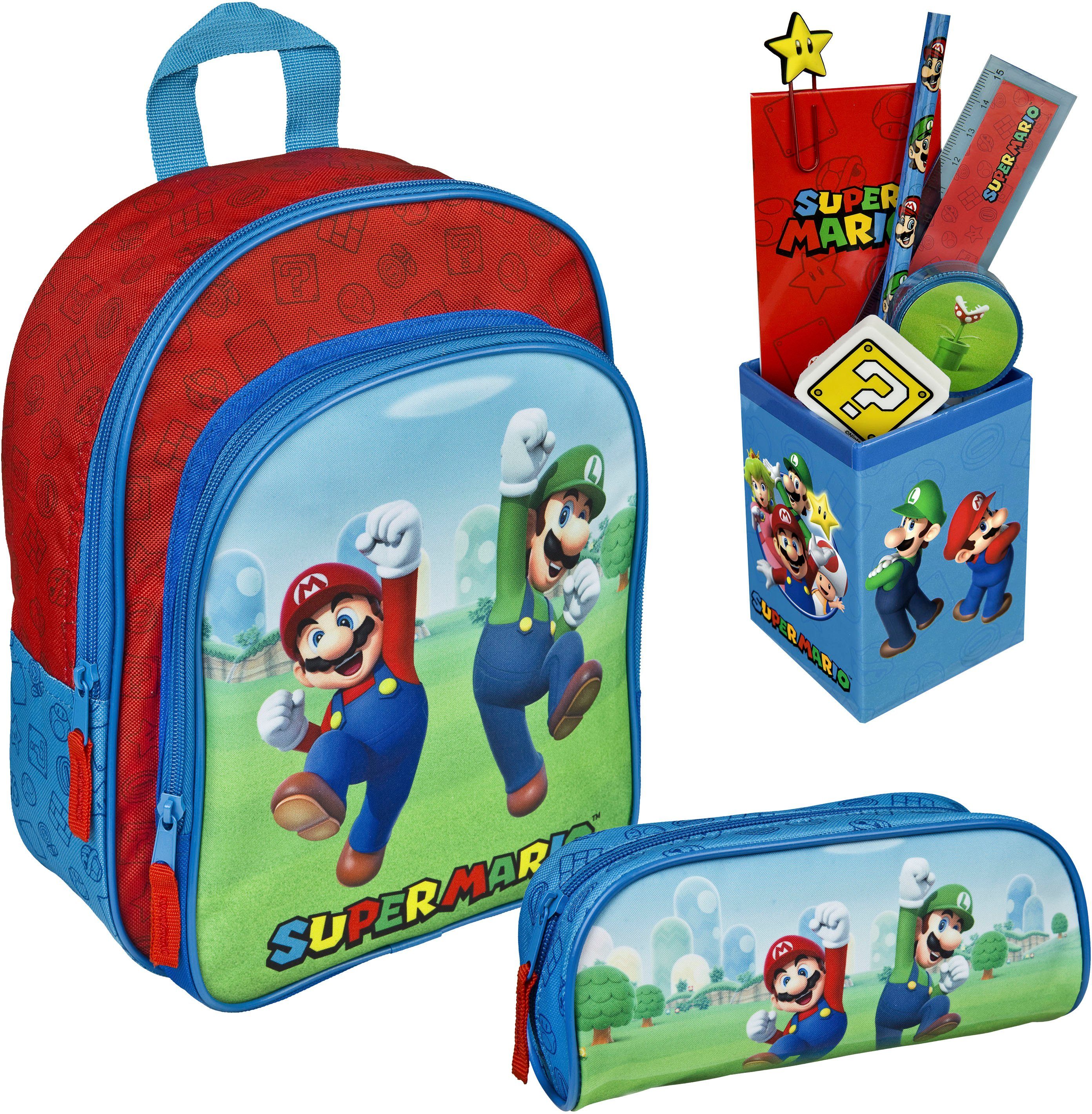 Scooli Kinderrugzak Super Mario set 3 delig snel online gekocht