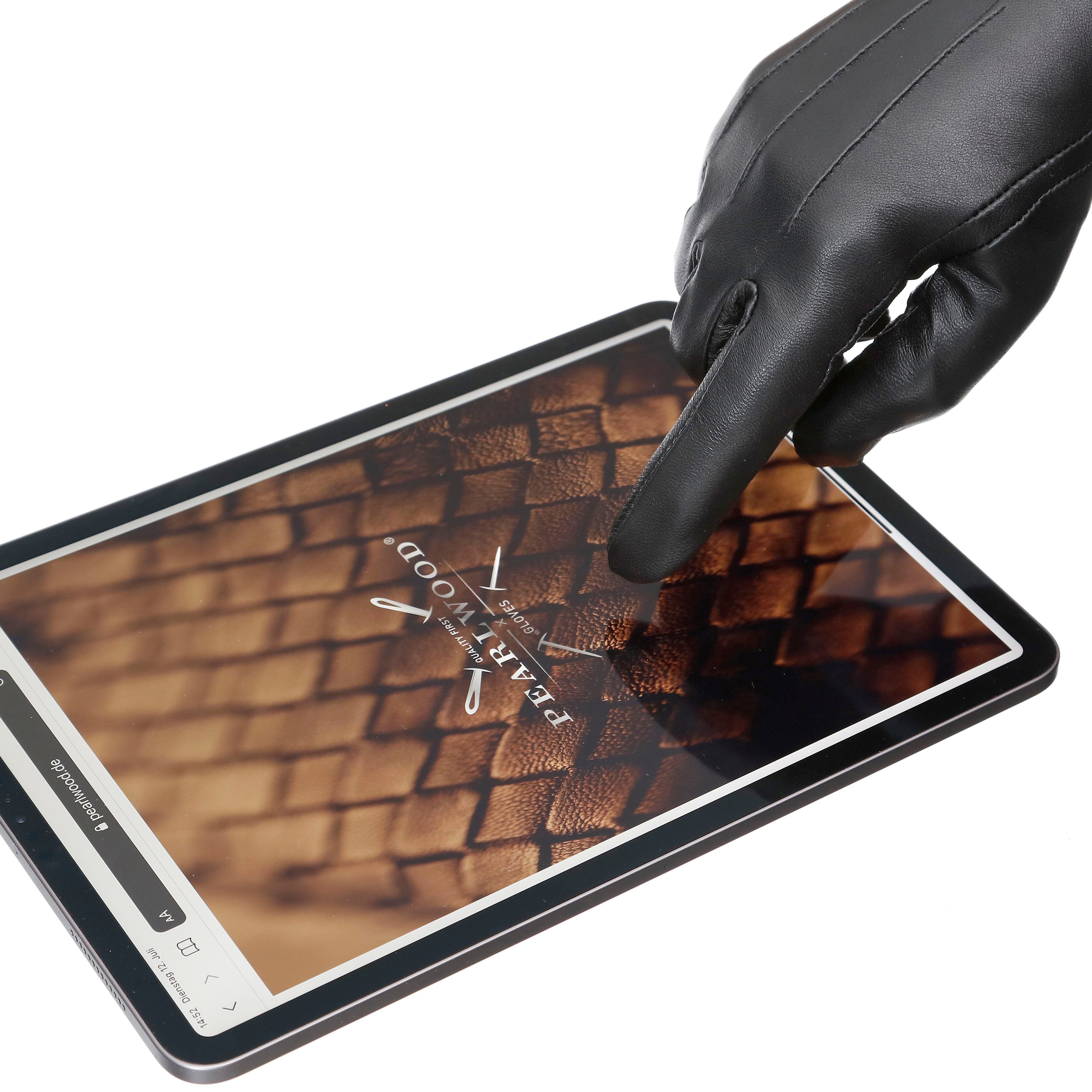 PEARLWOOD Leren handschoenen Lipa Touchscreen bewezen - bedienbaar met 10 vingers