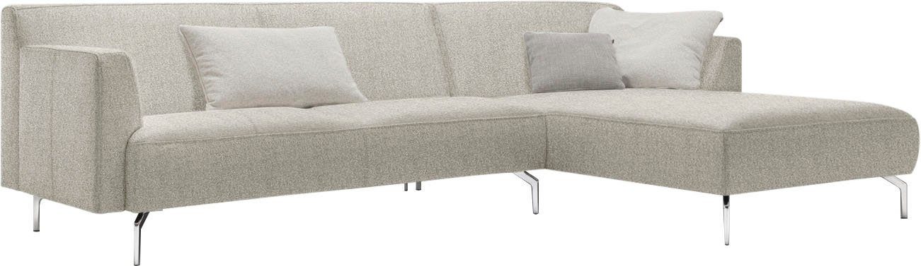 Creation BY ROLF BENZ Hoekbank CR.446 in een minimalistische, gewichtloze look, breedte 275 cm