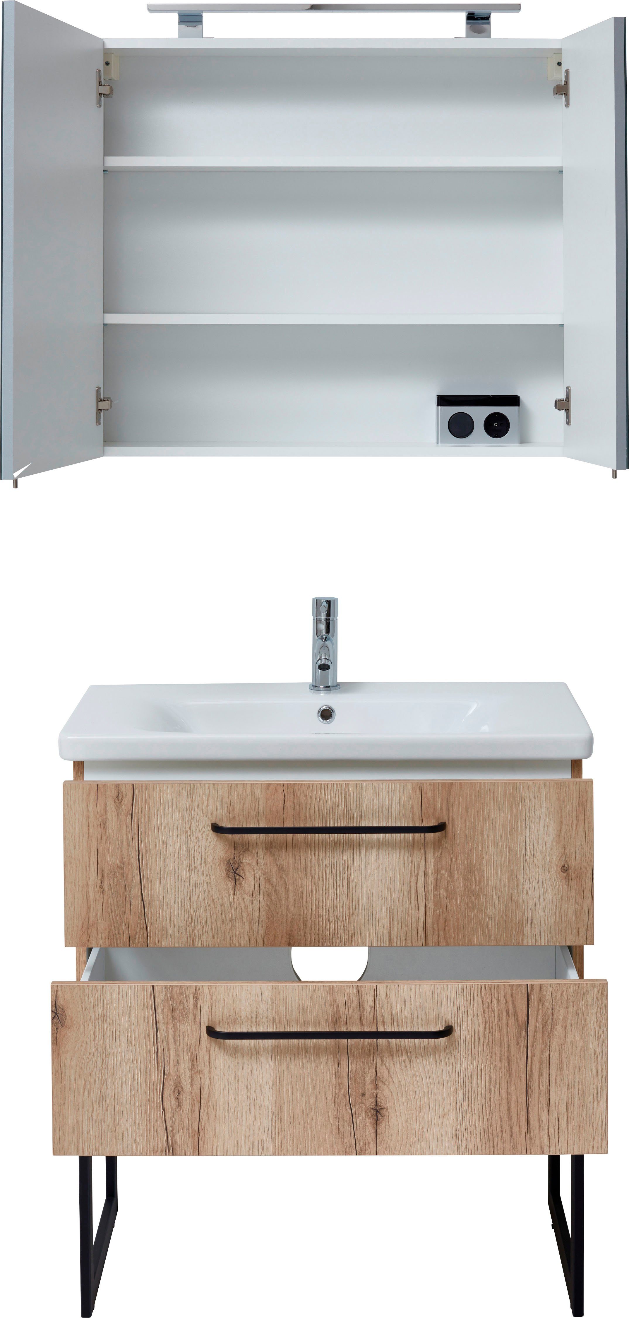 OPTIFIT Badkamerserie Yukon (set, 2-delig)