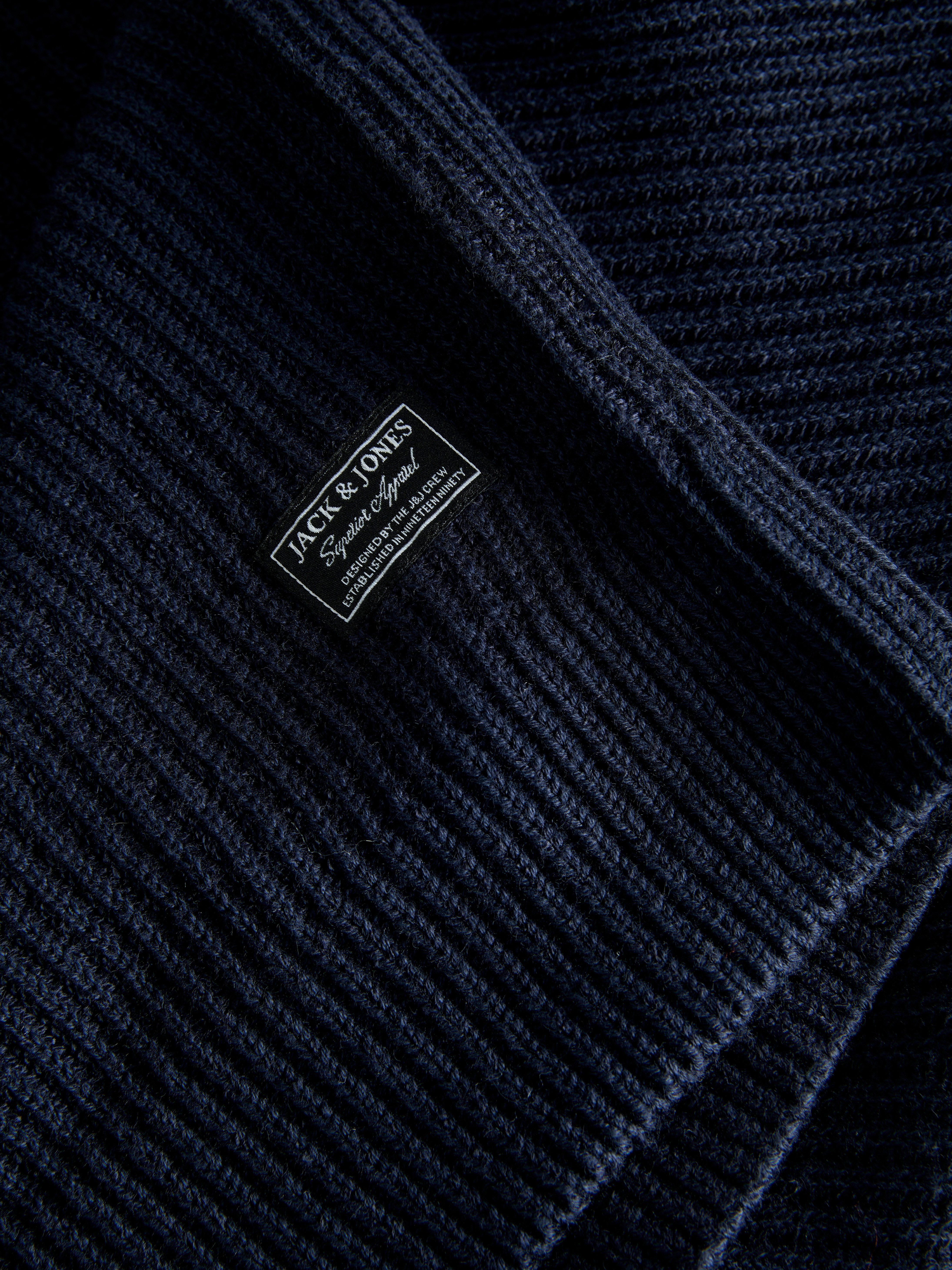 Jack & Jones Coltrui JJPANNEL KNIT ROLL NECK AW25