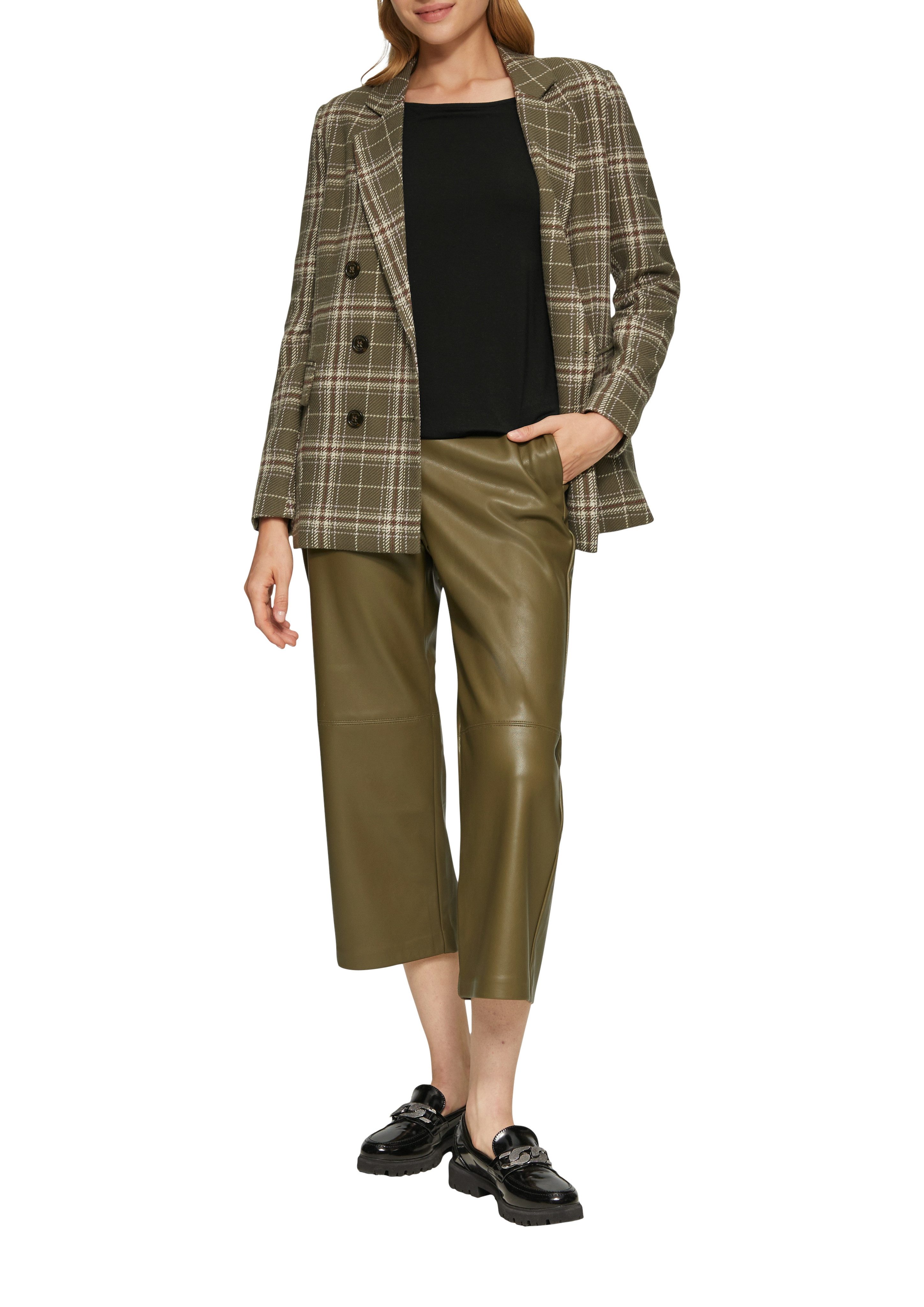 s.Oliver Shirt met lange mouwen met elastische taille