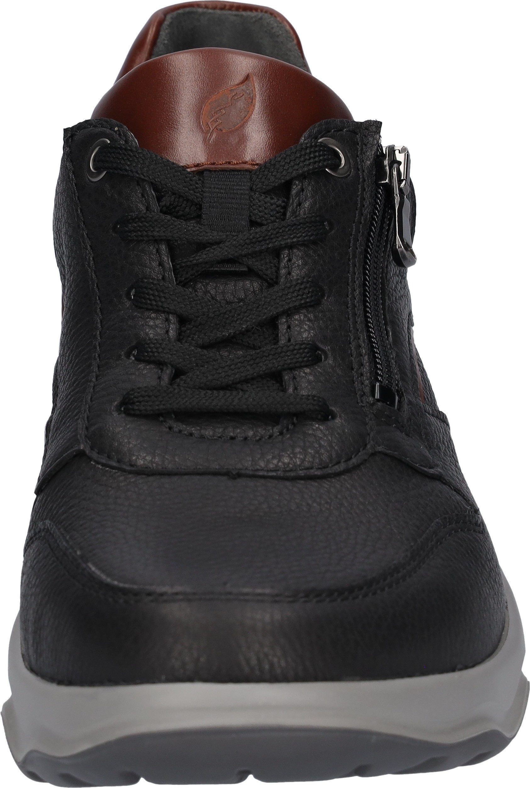 Waldläufer Sneakers H-max , halfschoen, veterschoen met zijrits, h-breedte