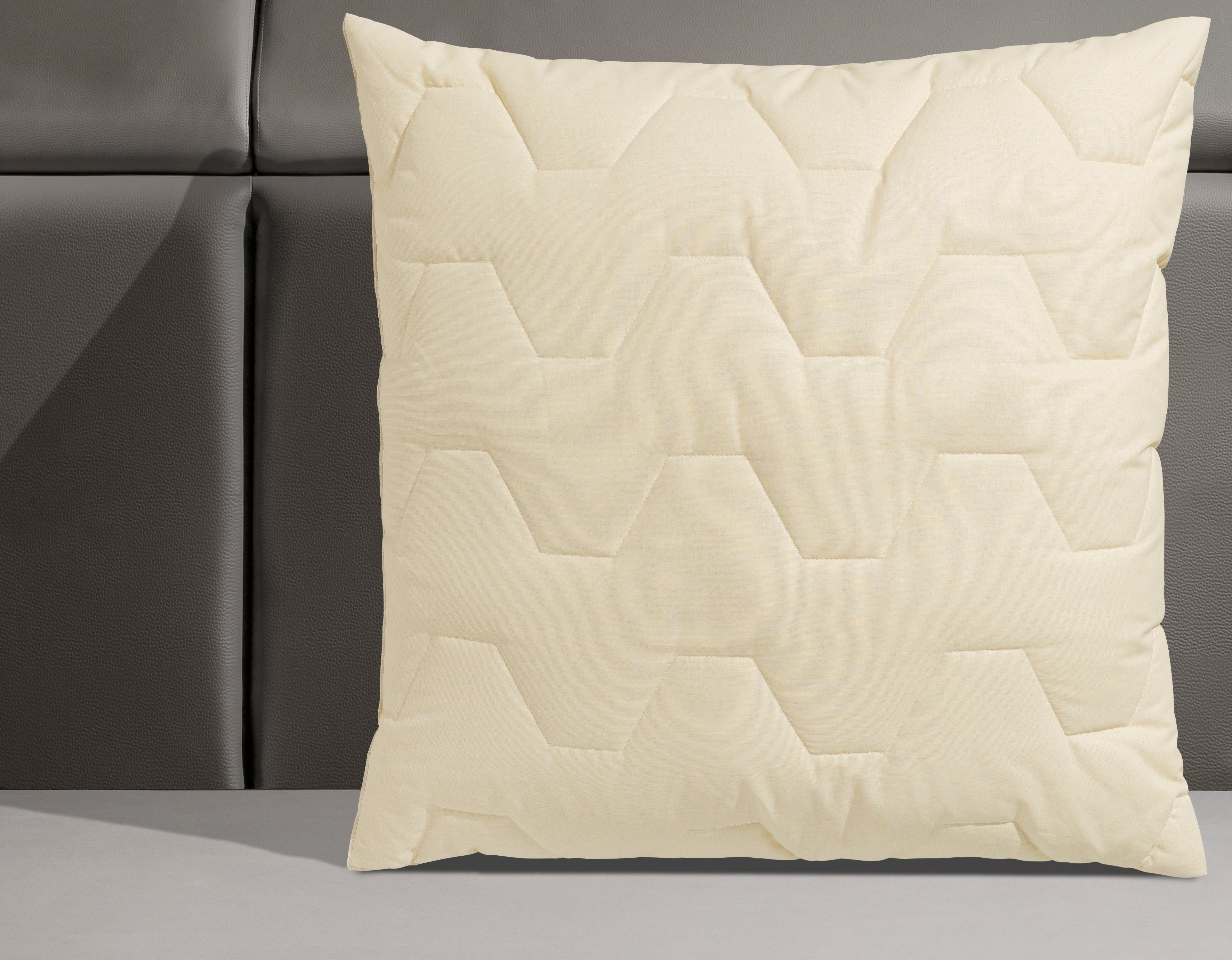 Älgdröm Dekbed van natuurlijke vezels + hoofdkussen Dekbed 135x200 cm, deken van natuurlijke materialen Set met kussen 80 x 80 cm, winter en zomer, Made in Germany (voordeelset)