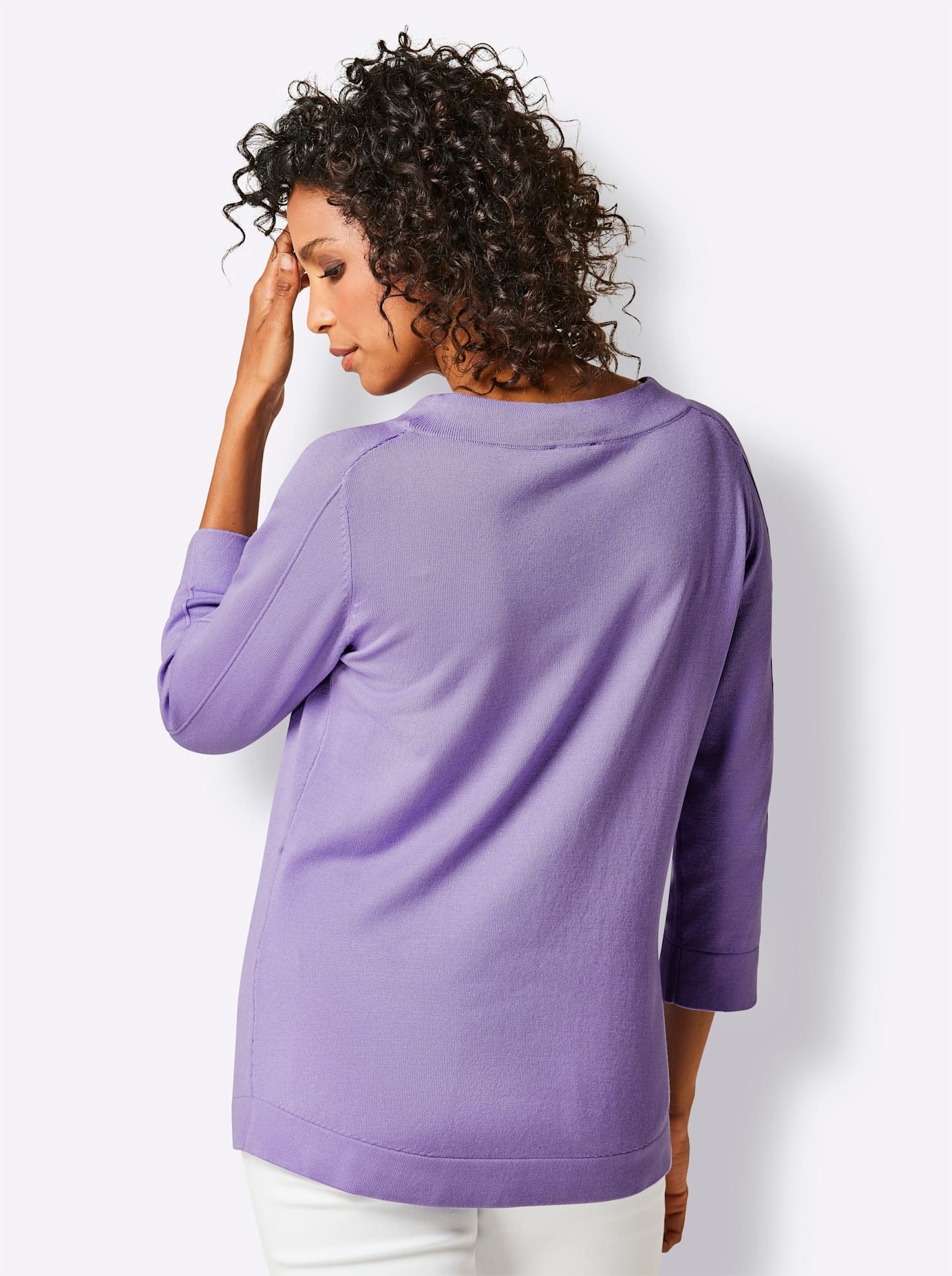 CREATION L PREMIUM Gebreide trui Lyocell-viscose trui