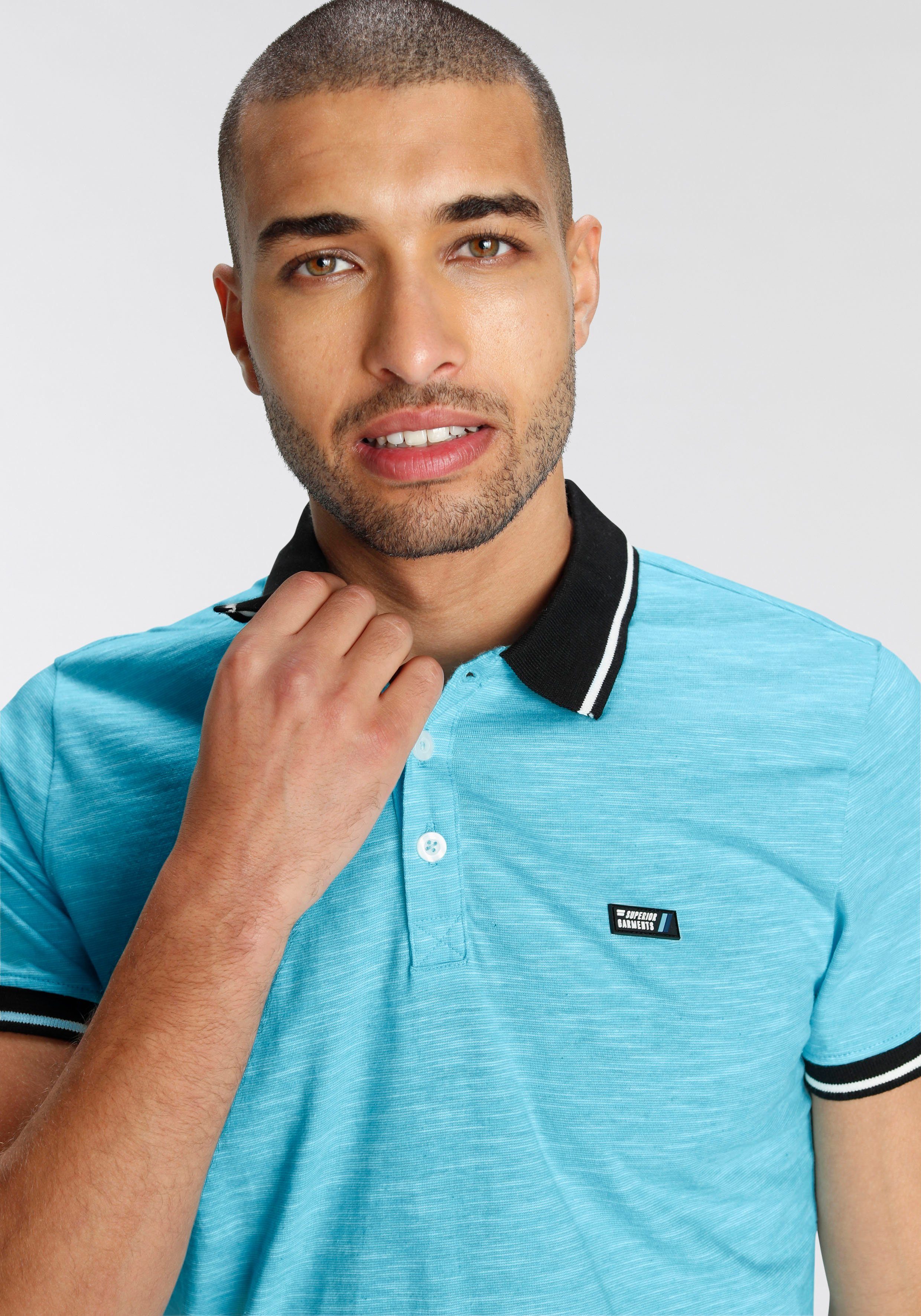 AJC Poloshirt Korte mouwen, smal gesneden, polokraag, ideaal voor sporten